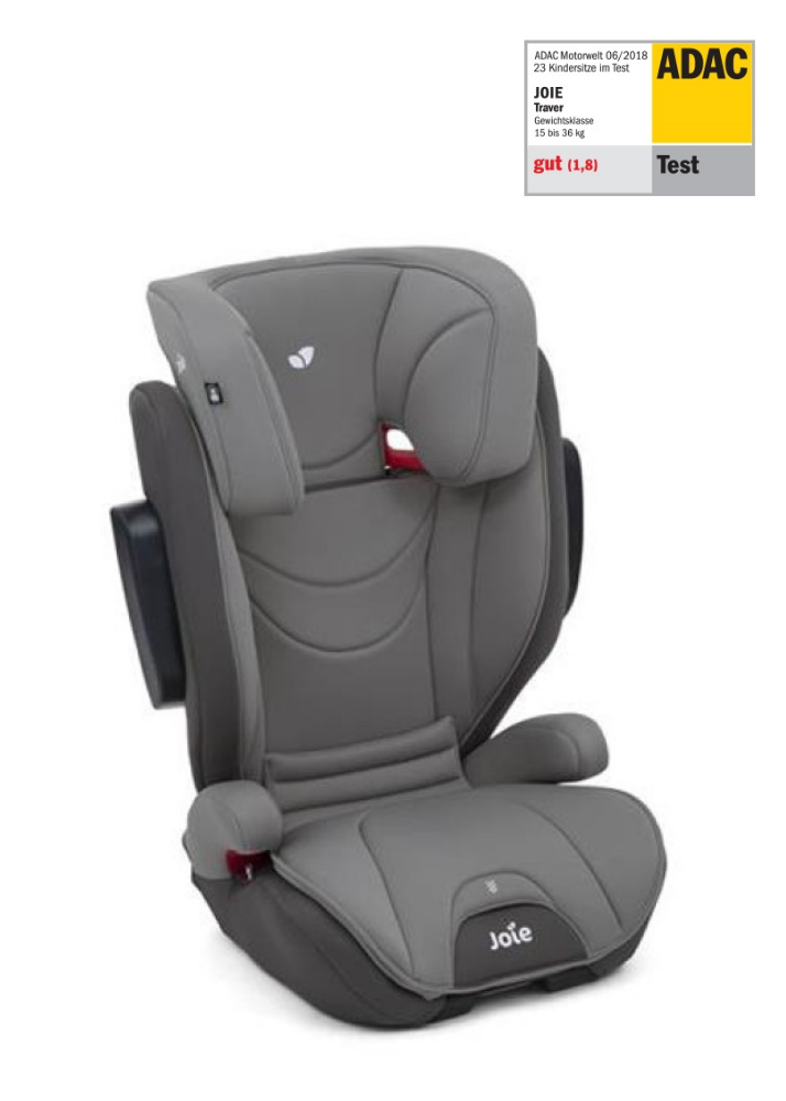 Joie - Scaun auto Traver Dark Pewter, 15-36 kg