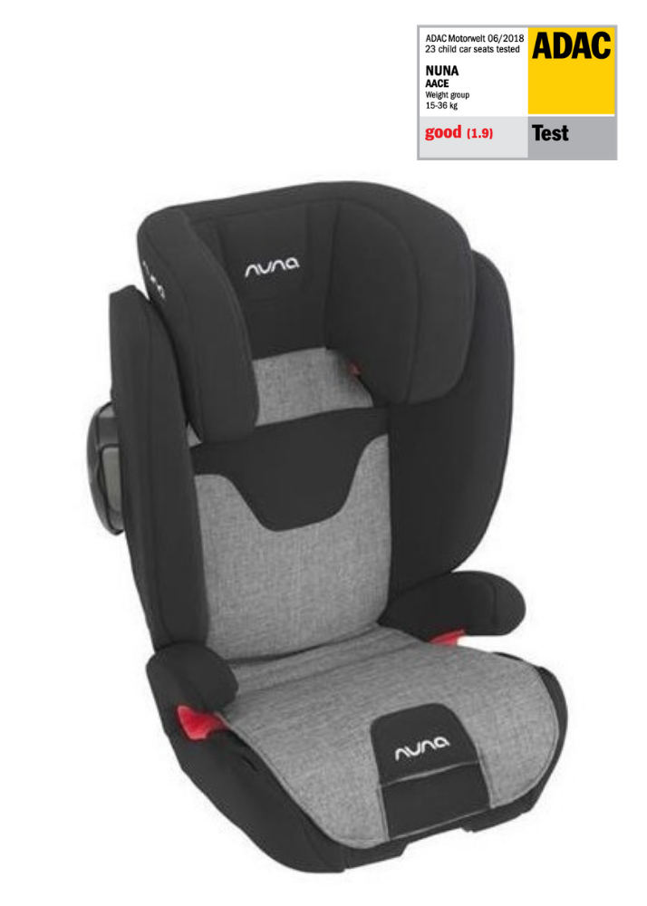Nuna - Scaun auto AACE Charcoal, 15-36 kg