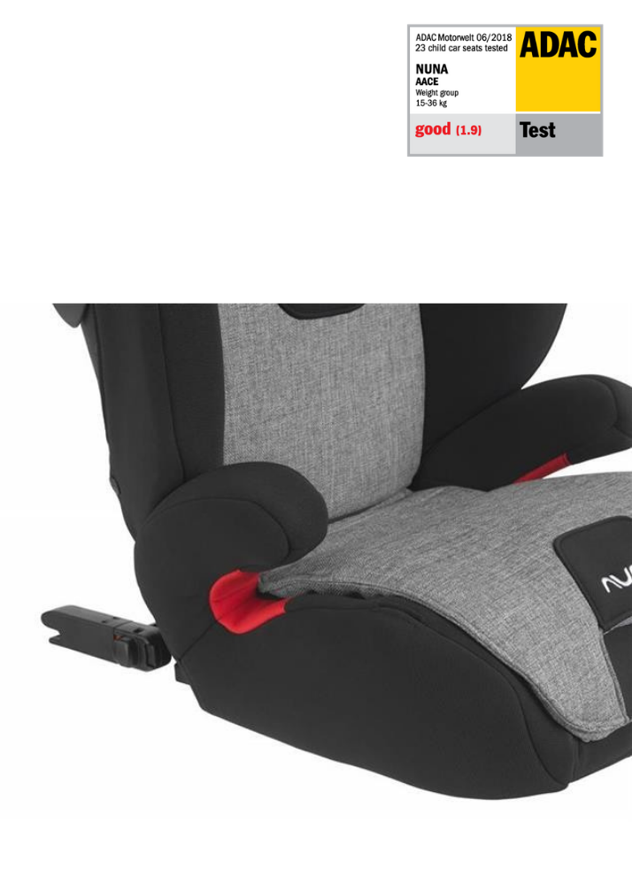 Nuna - Scaun auto AACE Charcoal, 15-36 kg image 7