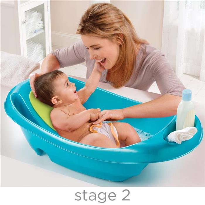 Summer Infant - Set Cadita si suport de baita Splish n Splash - Blue image 4