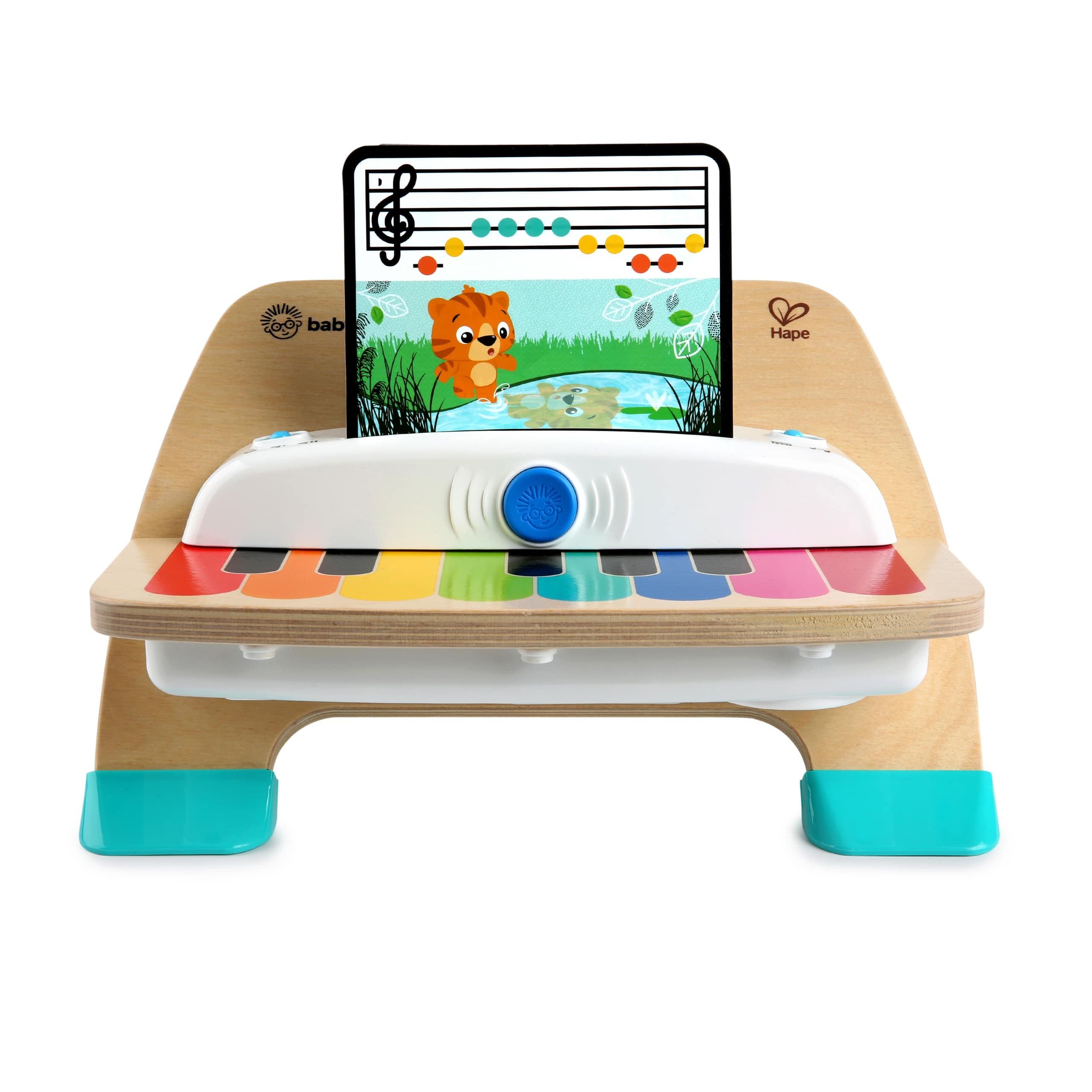 Baby Einstein – Jucarie muzicala de lemn Hape Magic Touch Piano™ image 5