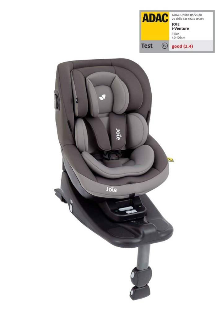 Joie - Scaun auto I-VENTURE Dark Pewter, 0-18 kg + Baza Isofix I-size Advance