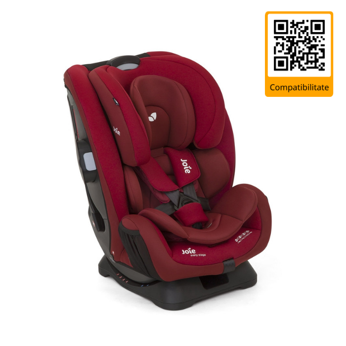Joie - Scaun auto Every Stage Cranberry, 0-36 kg