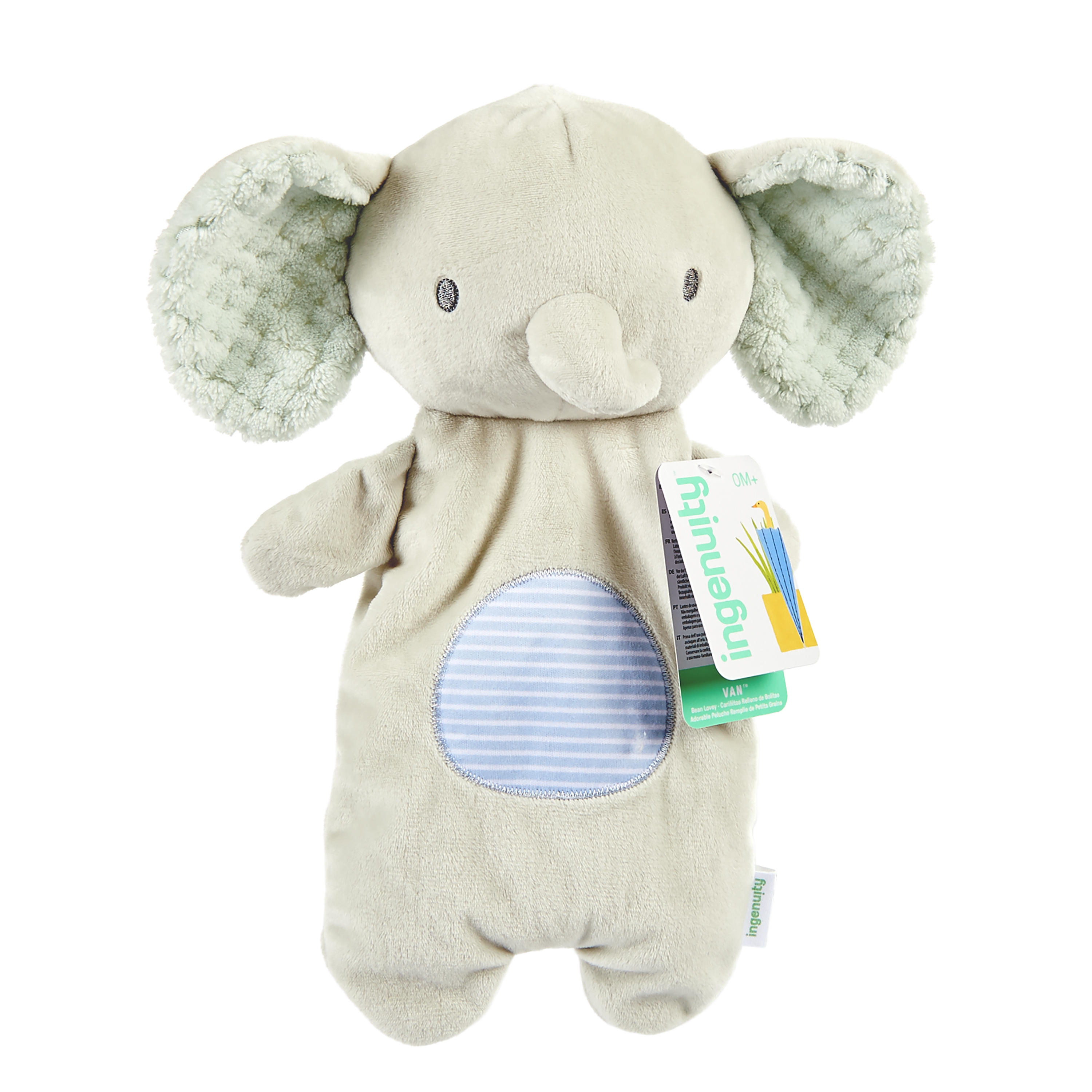 Ingenuity - Jucarie moale de plus elefant image 1