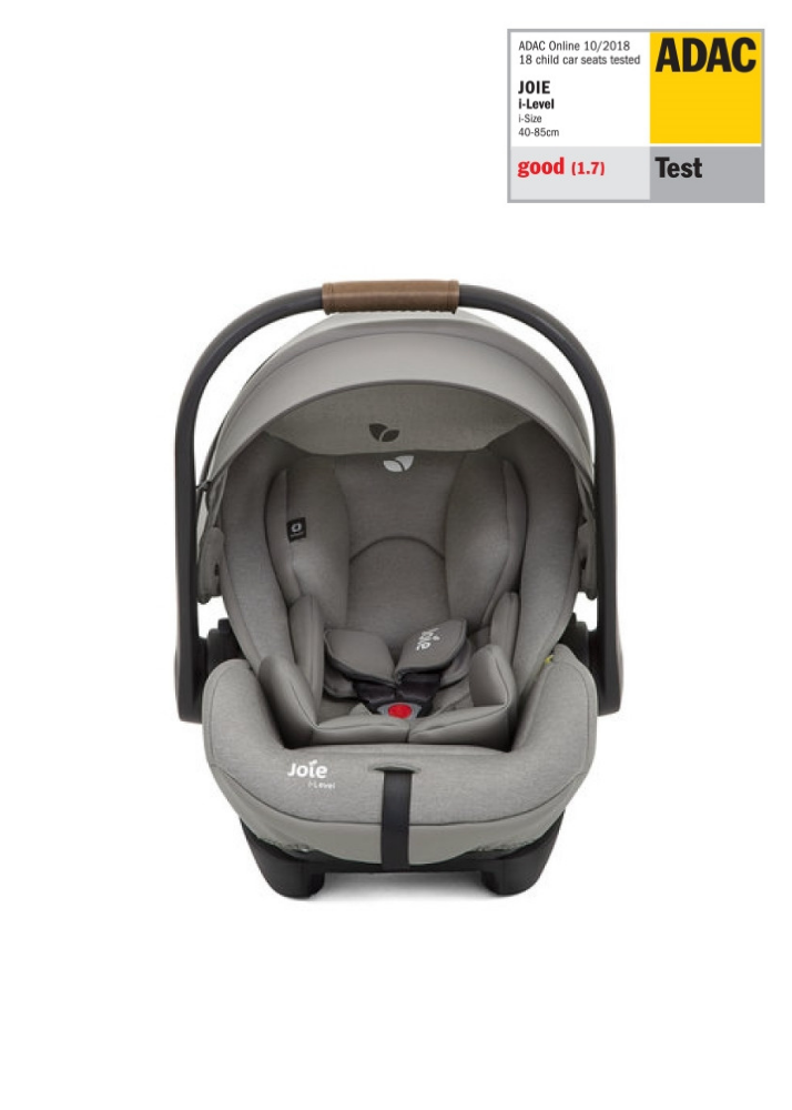 Joie - Scoica auto inclinabila I-Size I-Level Gray Flannel, nastere-85 cm image 5