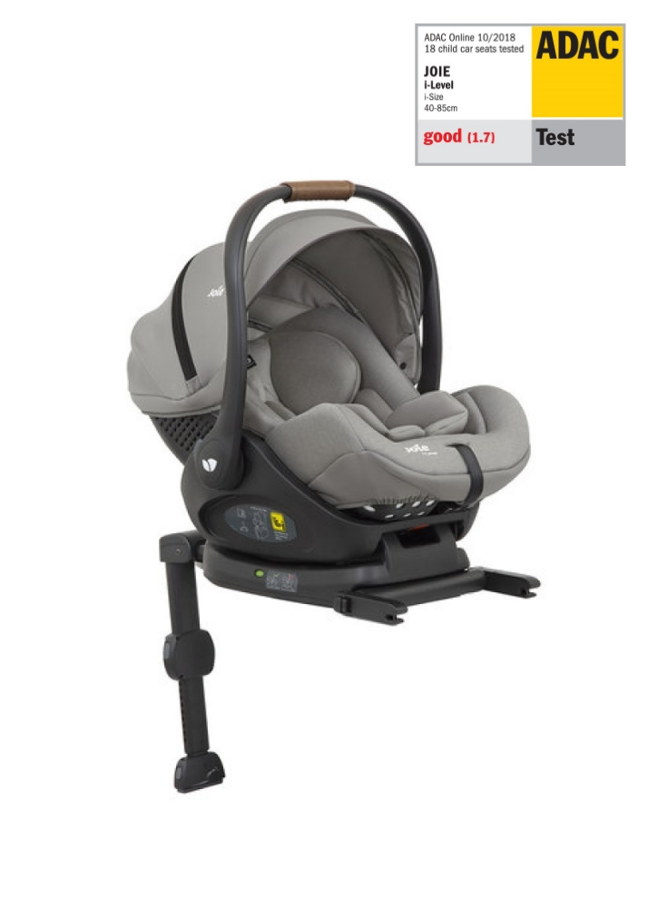 Joie - Scoica auto inclinabila I-Size I-Level Gray Flannel, nastere-85 cm image 6