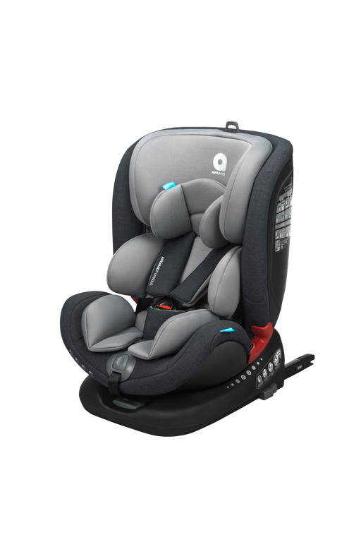 Apramo - Scaun auto rotativ Unique Agate Grey, 0 - 36 kg