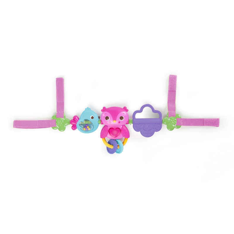 Bright Starts - Bara de jucarii pentru balansoar Take Along Busy Birdies