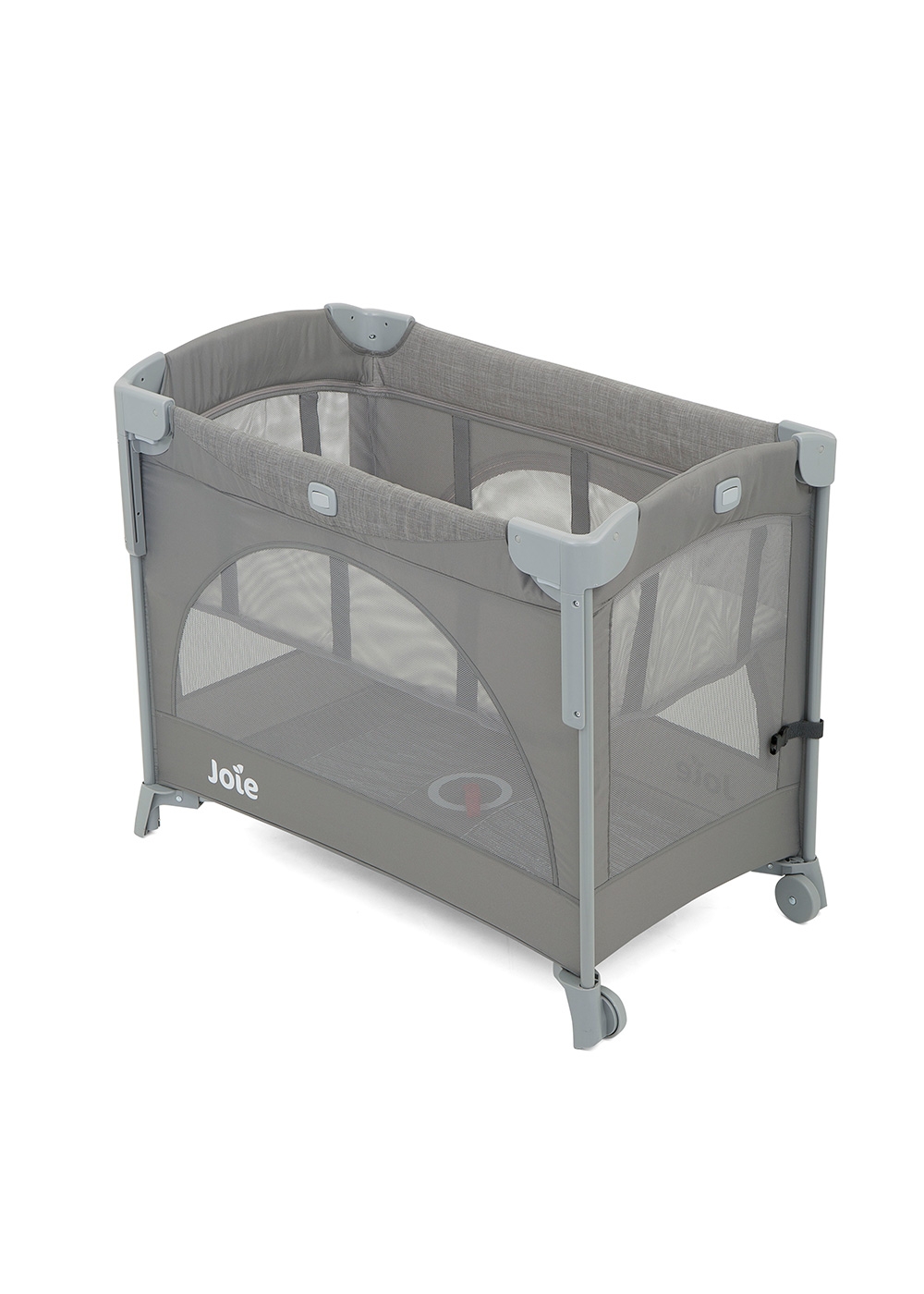 Joie - Patut pliant pentru cosleeping Kubbie Foggy Gray image 3