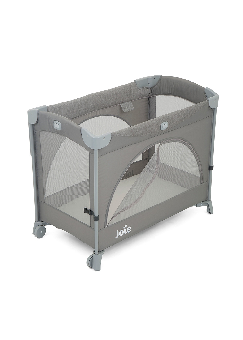 Joie - Patut pliant pentru cosleeping Kubbie Foggy Gray image 8