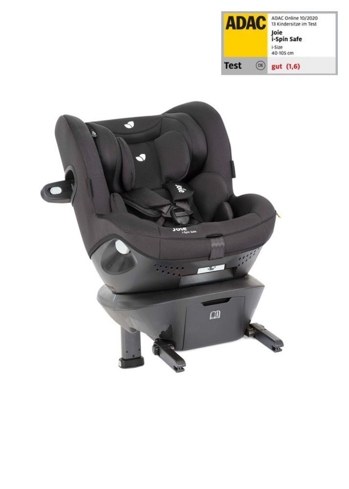Joie - Scaun auto I-Spin Safe Coal, nastere - 105 cm