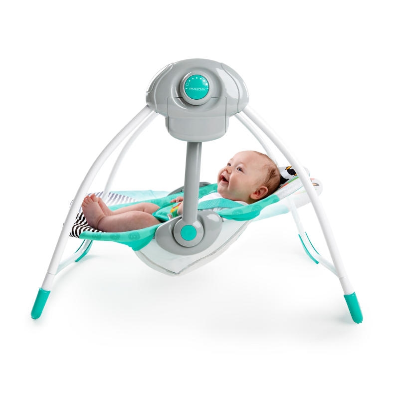 Bright Starts - Leagan portabil Swing Zig Zag Zebra image 3