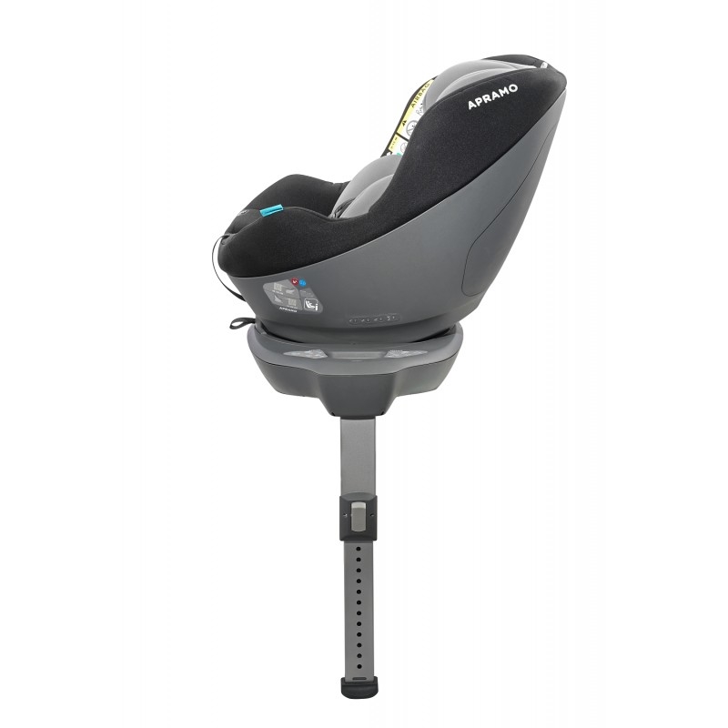 Apramo - Scaun auto rotativ i-Size Mettro Hub, Dawn Grey 40-105 cm image 1