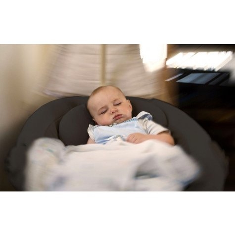 BabyGo - Leagan si balansoar Homey, Gri inchis image 5