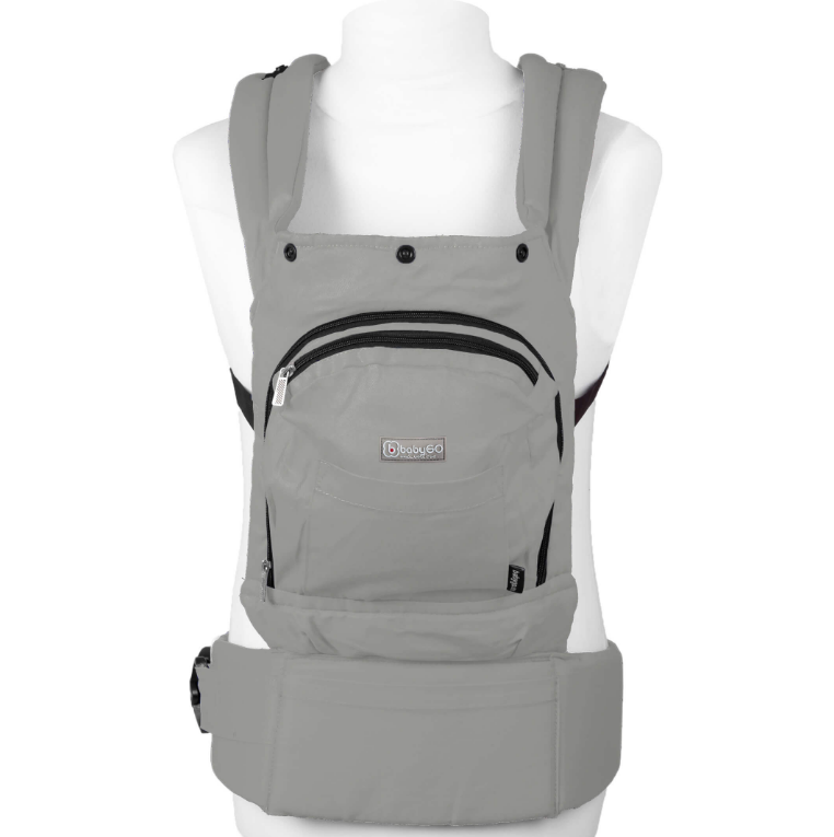 BabyGo - Marsupiu anatomic Cangoo, Gri