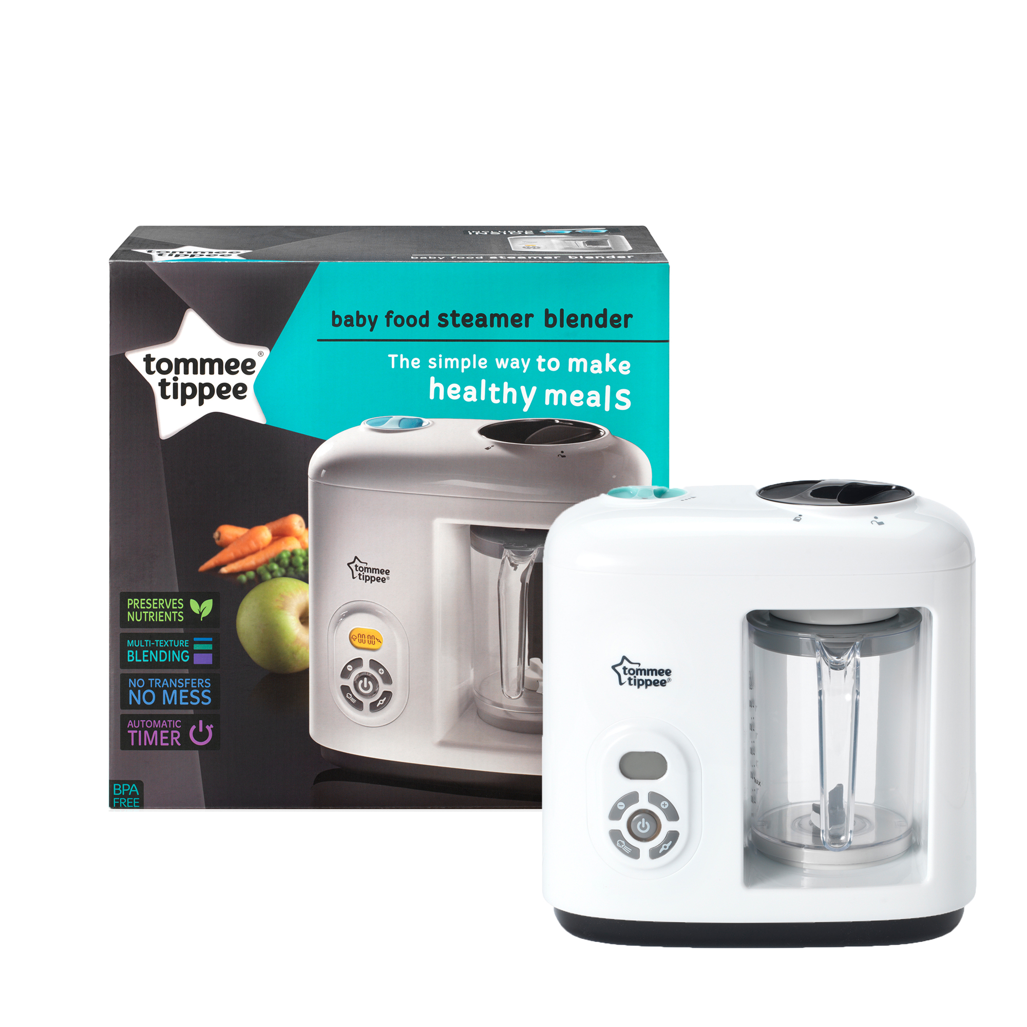 Aparat de gatit cu aburi si blender, Tommee Tippee image 2