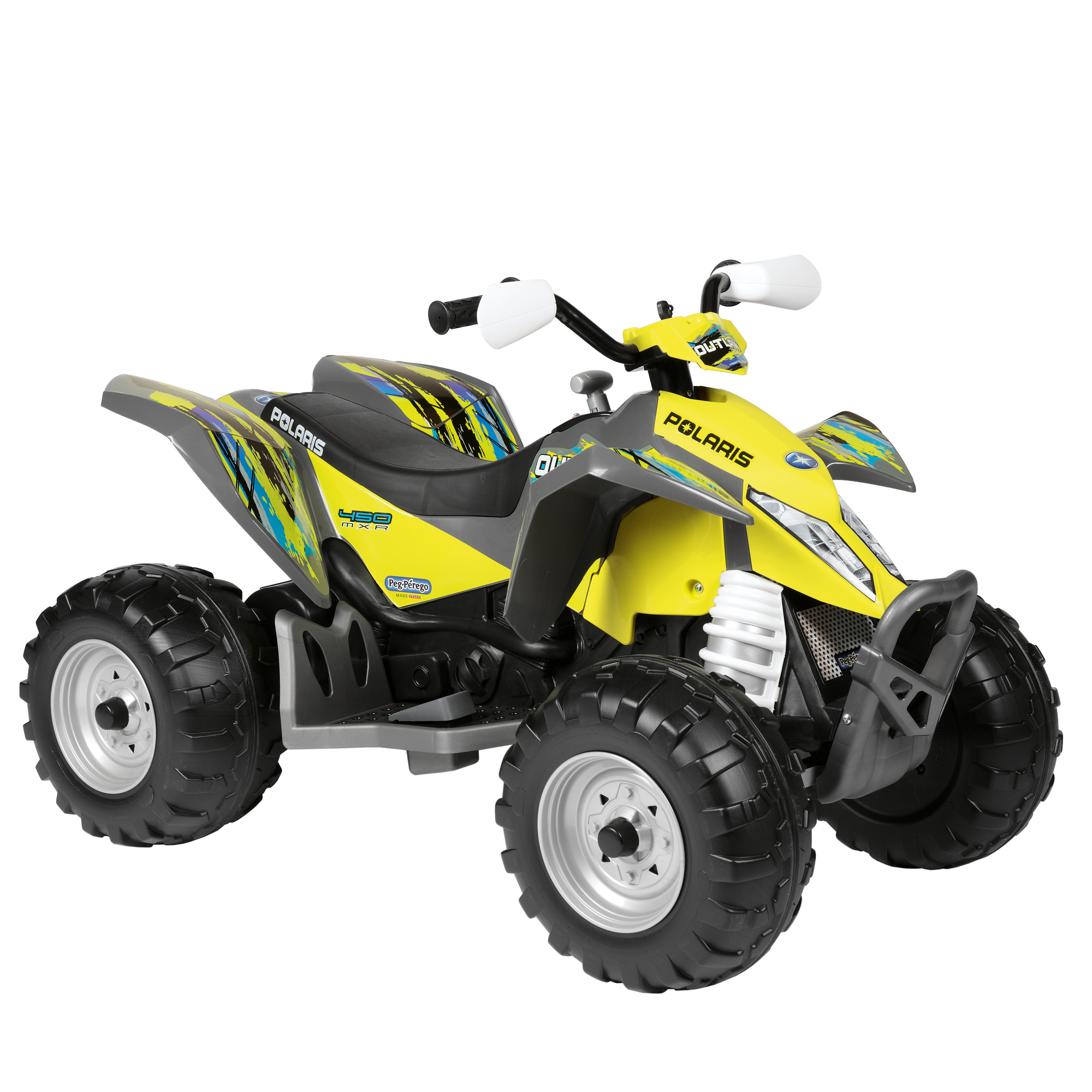 ATV Polaris Outlaw Citrus, Peg Perego image 2