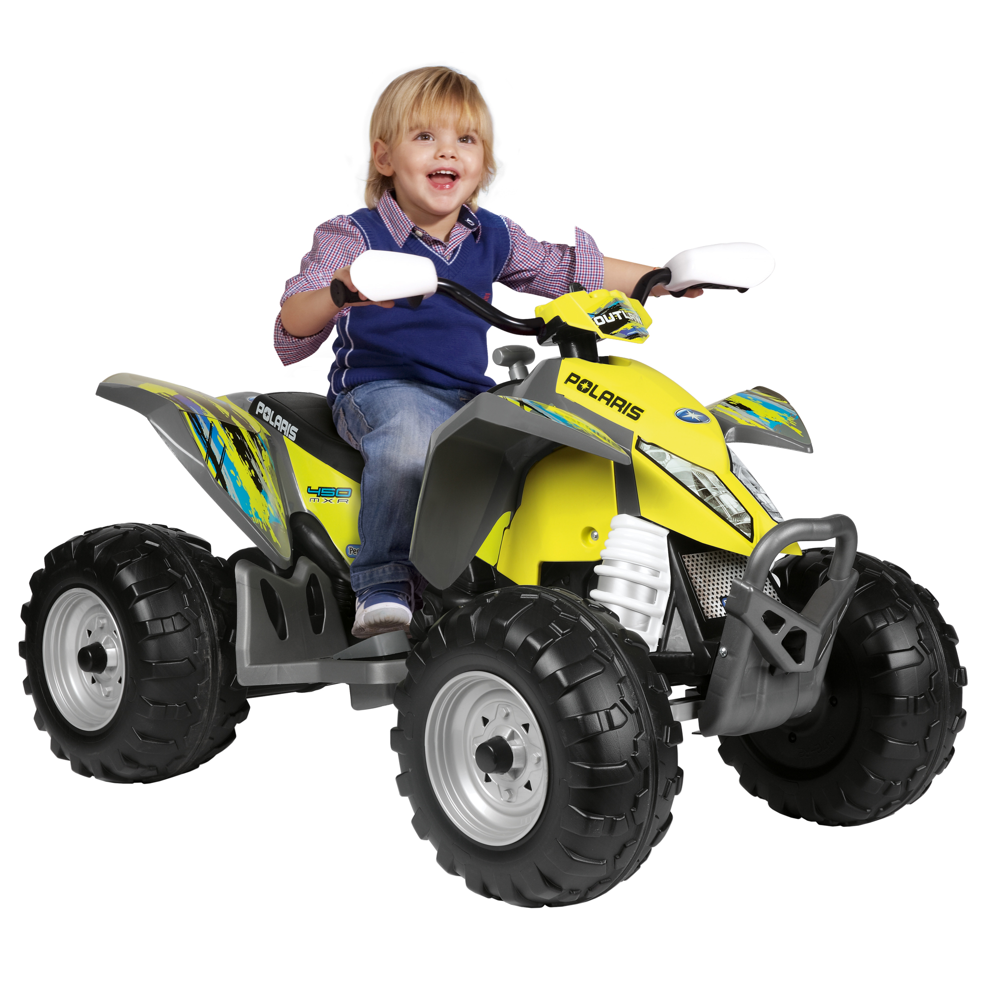 ATV Polaris Outlaw Citrus, Peg Perego image 7