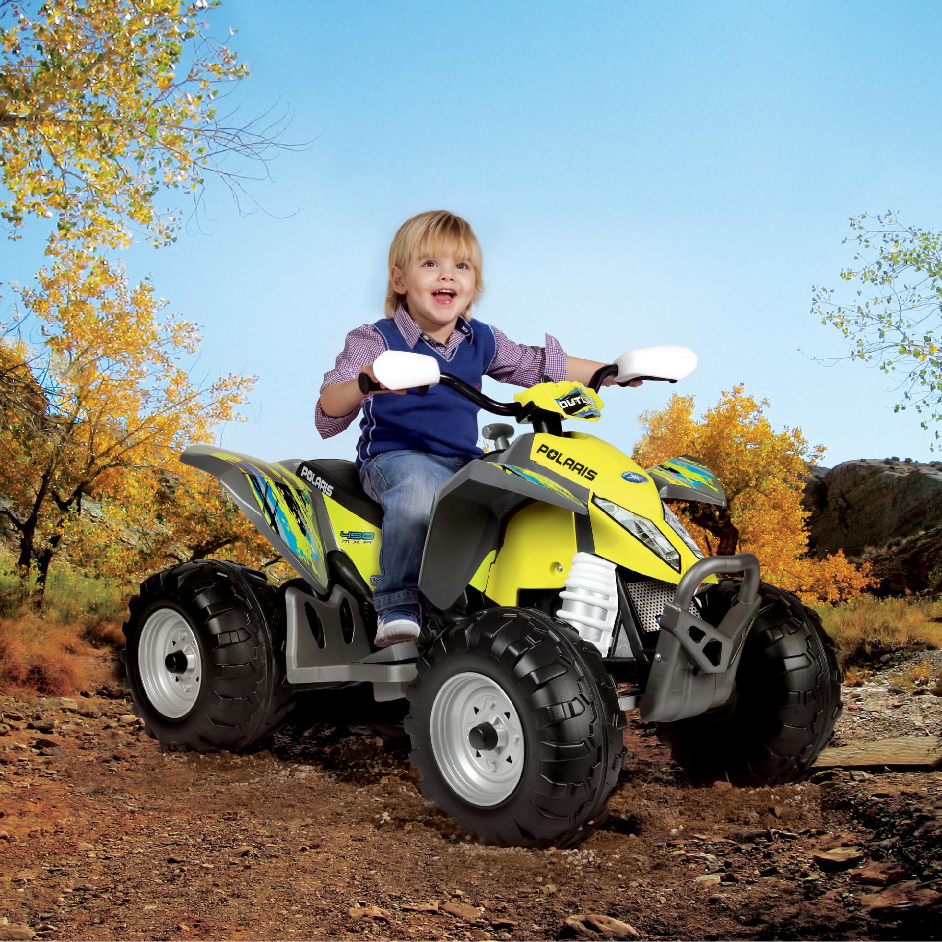 ATV Polaris Outlaw Citrus, Peg Perego image 8