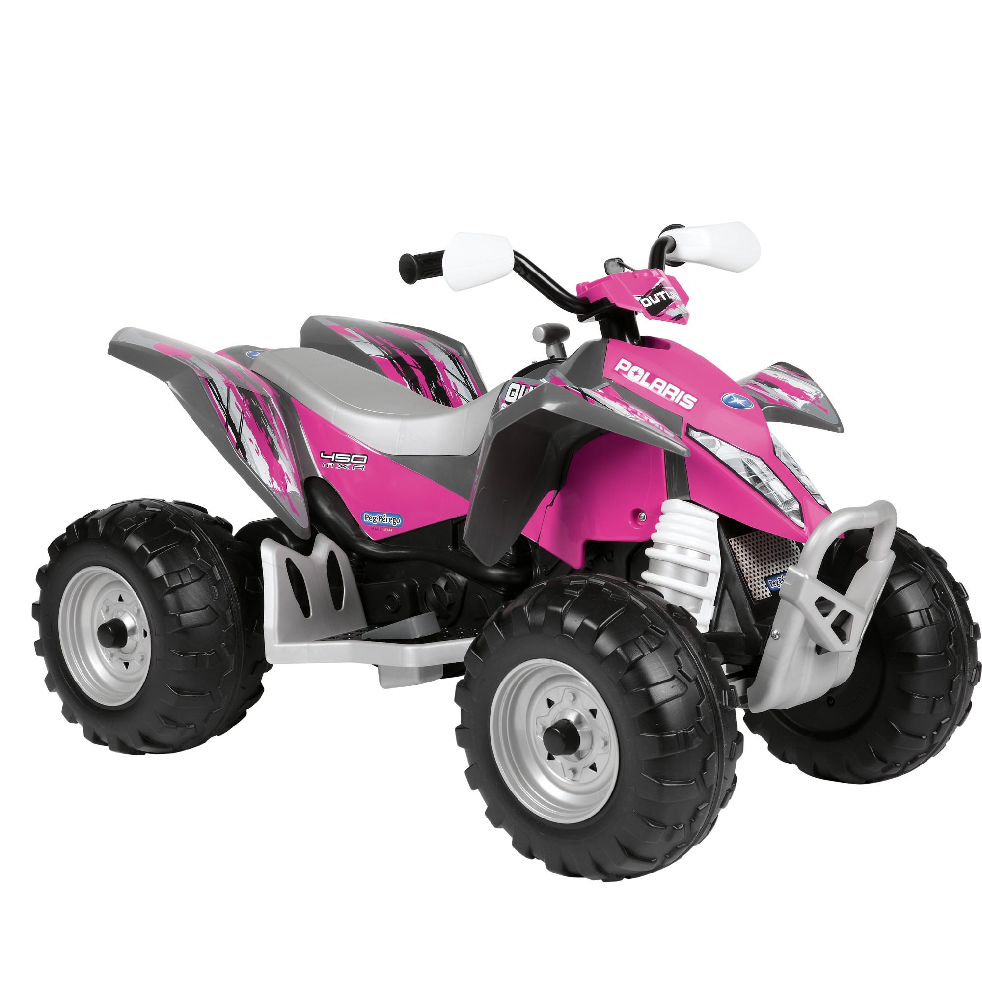 ATV Polaris Outlaw Pink Power, Peg Perego image 3