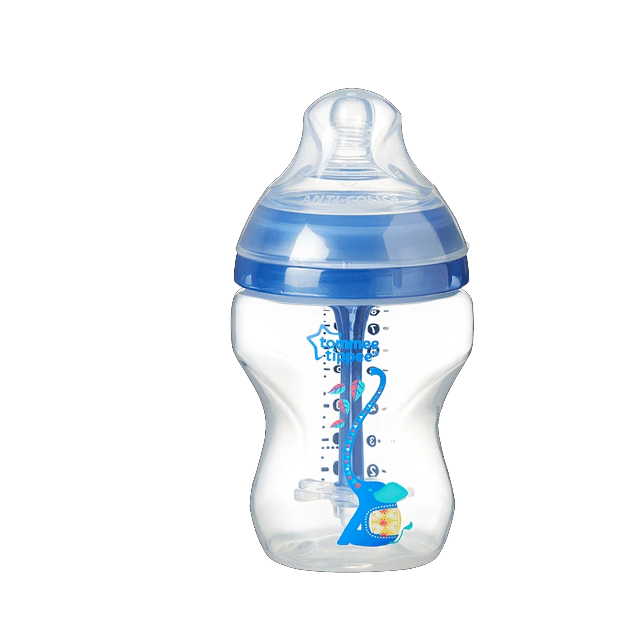 Biberon Advanced cu Sistem de Ventilatie, Tommee Tippee, 260 ml, baieti, 1 buc