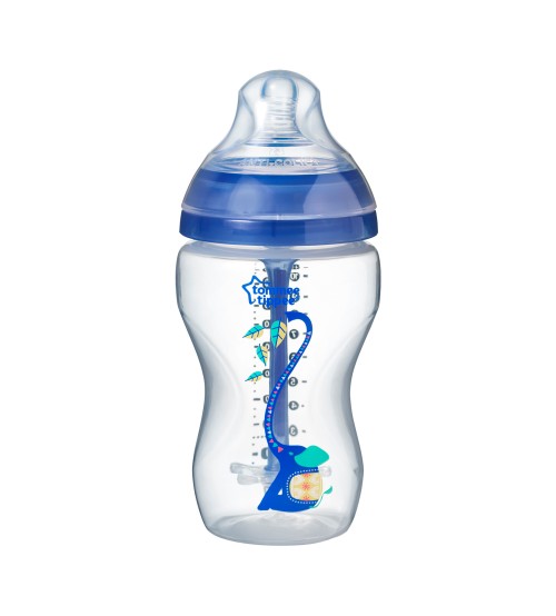 Biberon Advanced cu Sistem de Ventilatie, Tommee Tippee, 340 ml, baieti, 1 buc