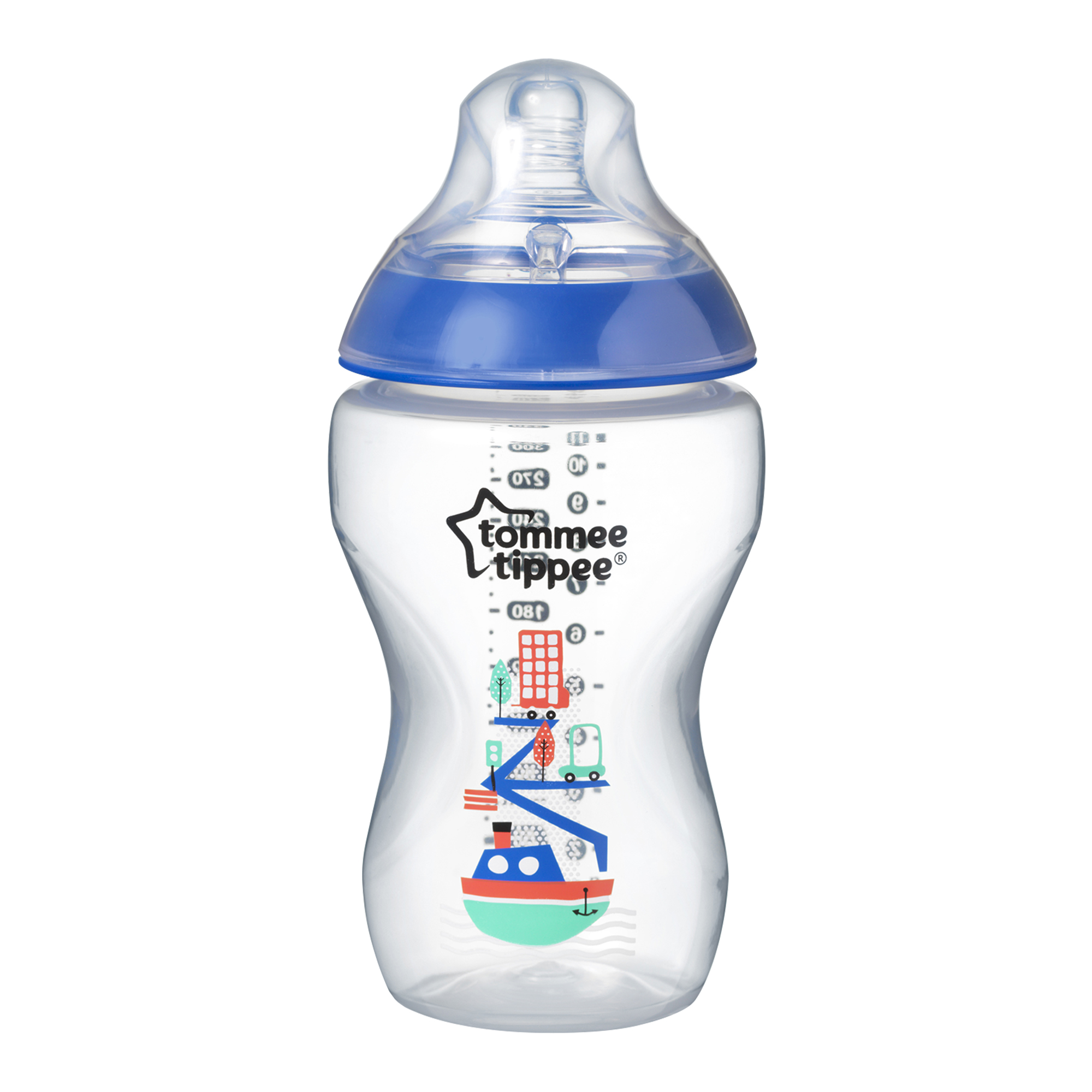 Biberon decorat 340ml, Tommee Tippee, 1 buc, baieti image 2