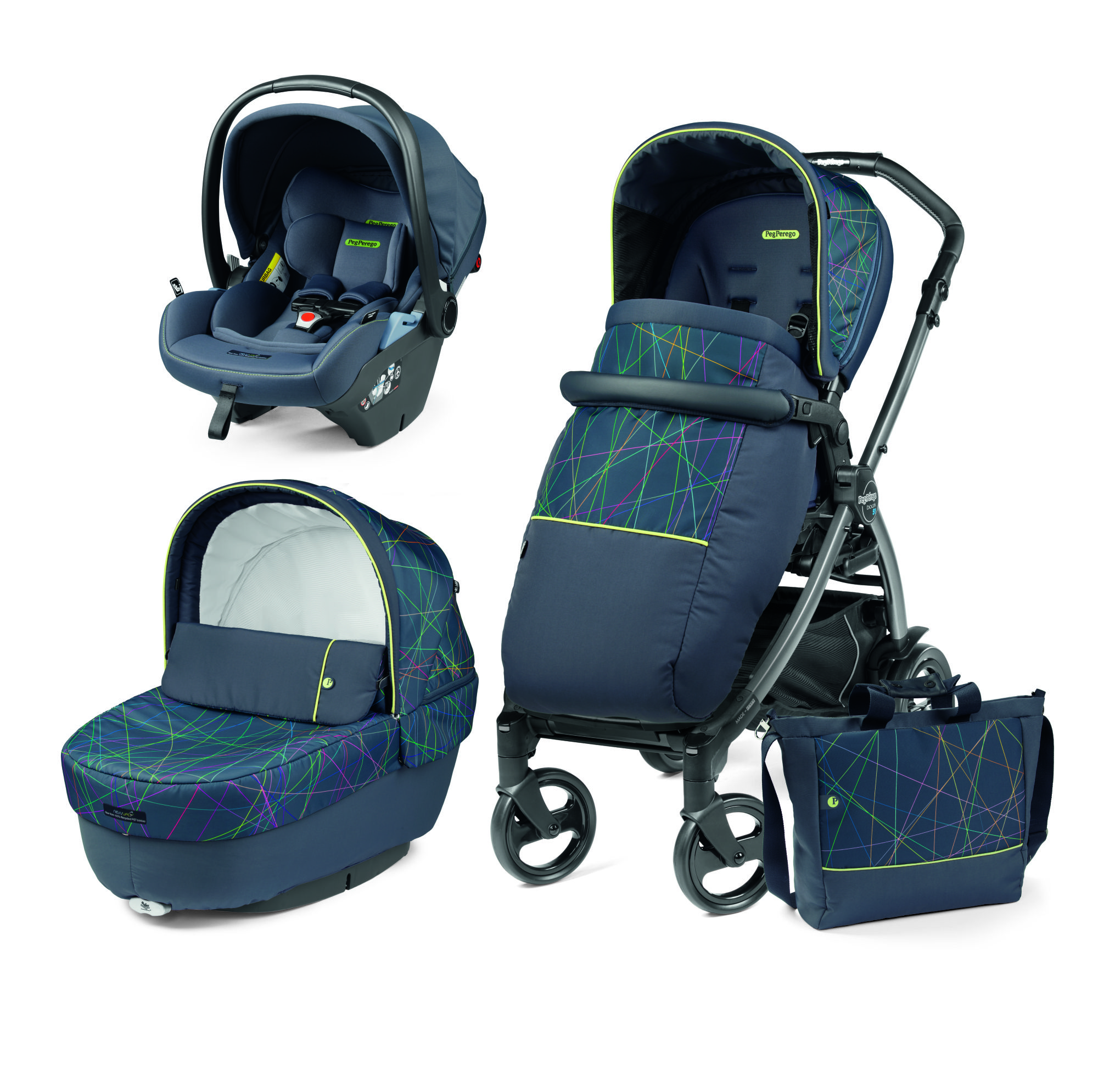 Carucior 3 in 1 Peg Perego, Book 51 Titania, Lounge, New Life