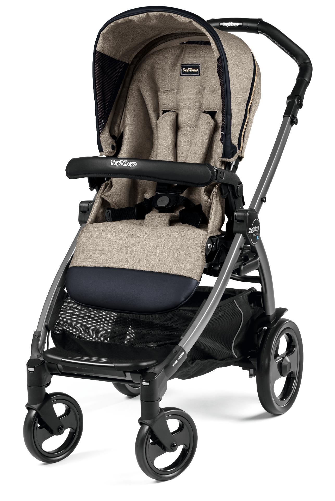 Carucior Peg Perego de la nastere, Book 51 Titania Luxe Ecru (sasiu + hamac), 0-22 kg image 1