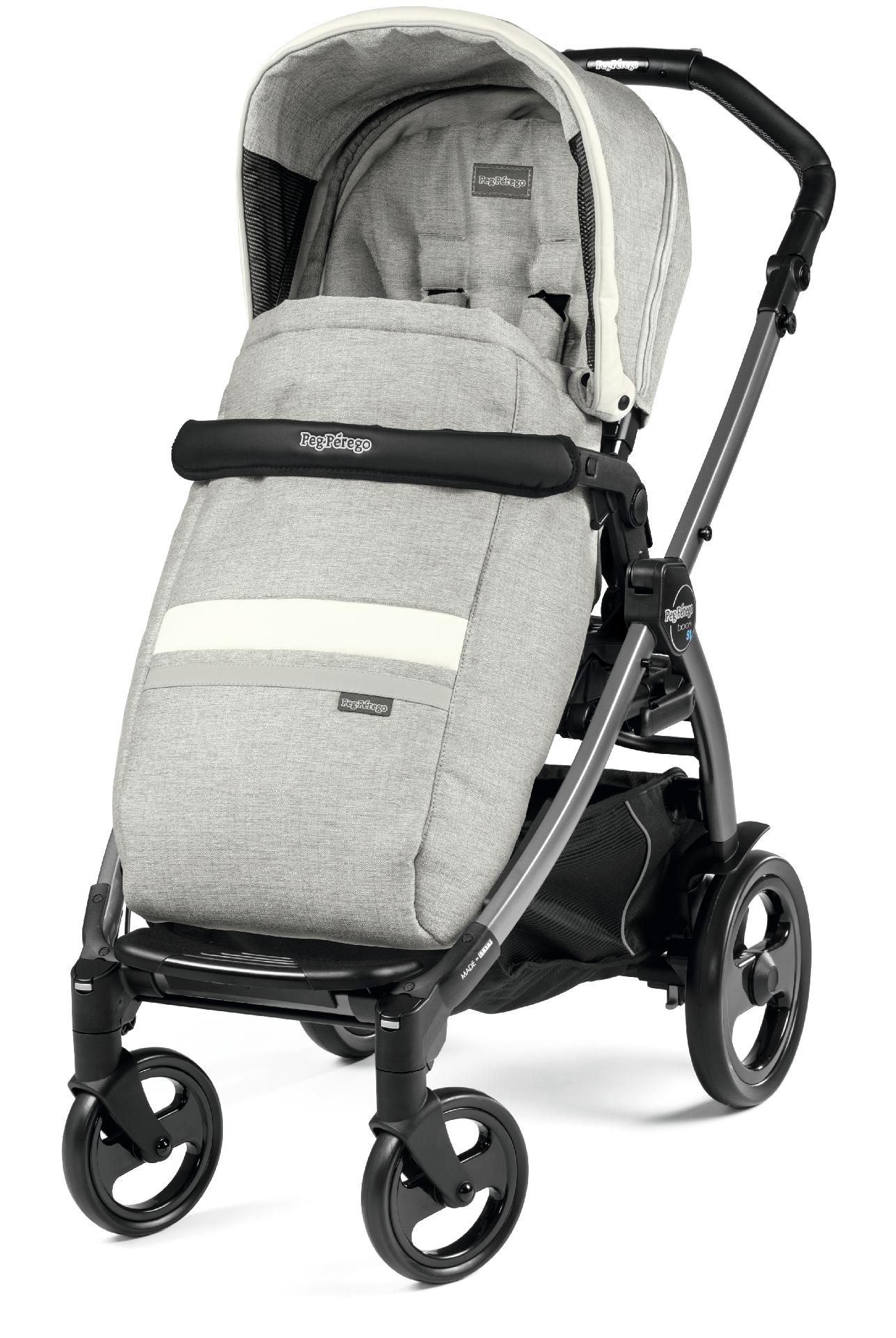 Carucior Peg Perego de la nastere, Book 51 Titania Luxe Pure (sasiu + hamac) 0-22 kg