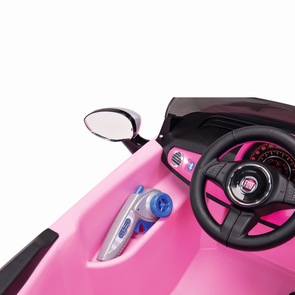 Fiat 500 Star, Peg Perego, Telecomanda, Pink image 1