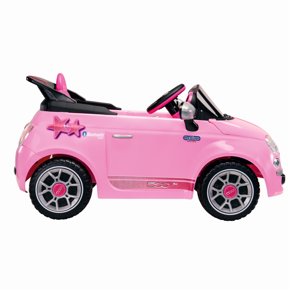 Fiat 500 Star, Peg Perego, Telecomanda, Pink image 4