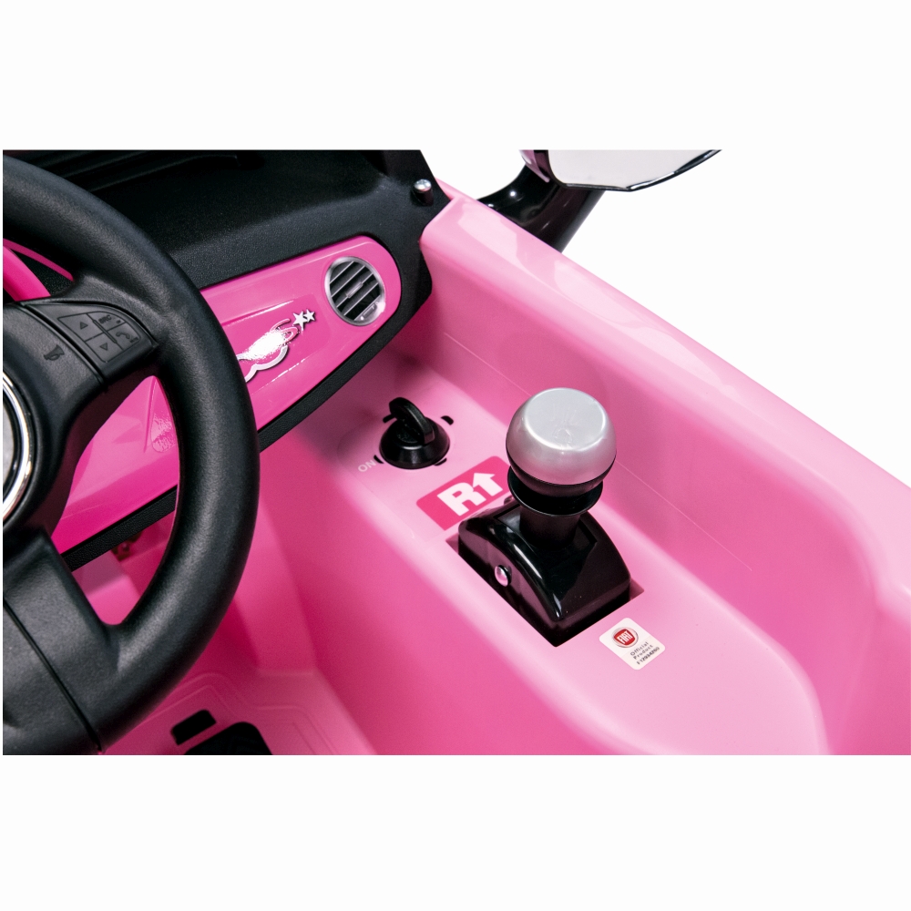 Fiat 500 Star, Peg Perego, Telecomanda, Pink image 8