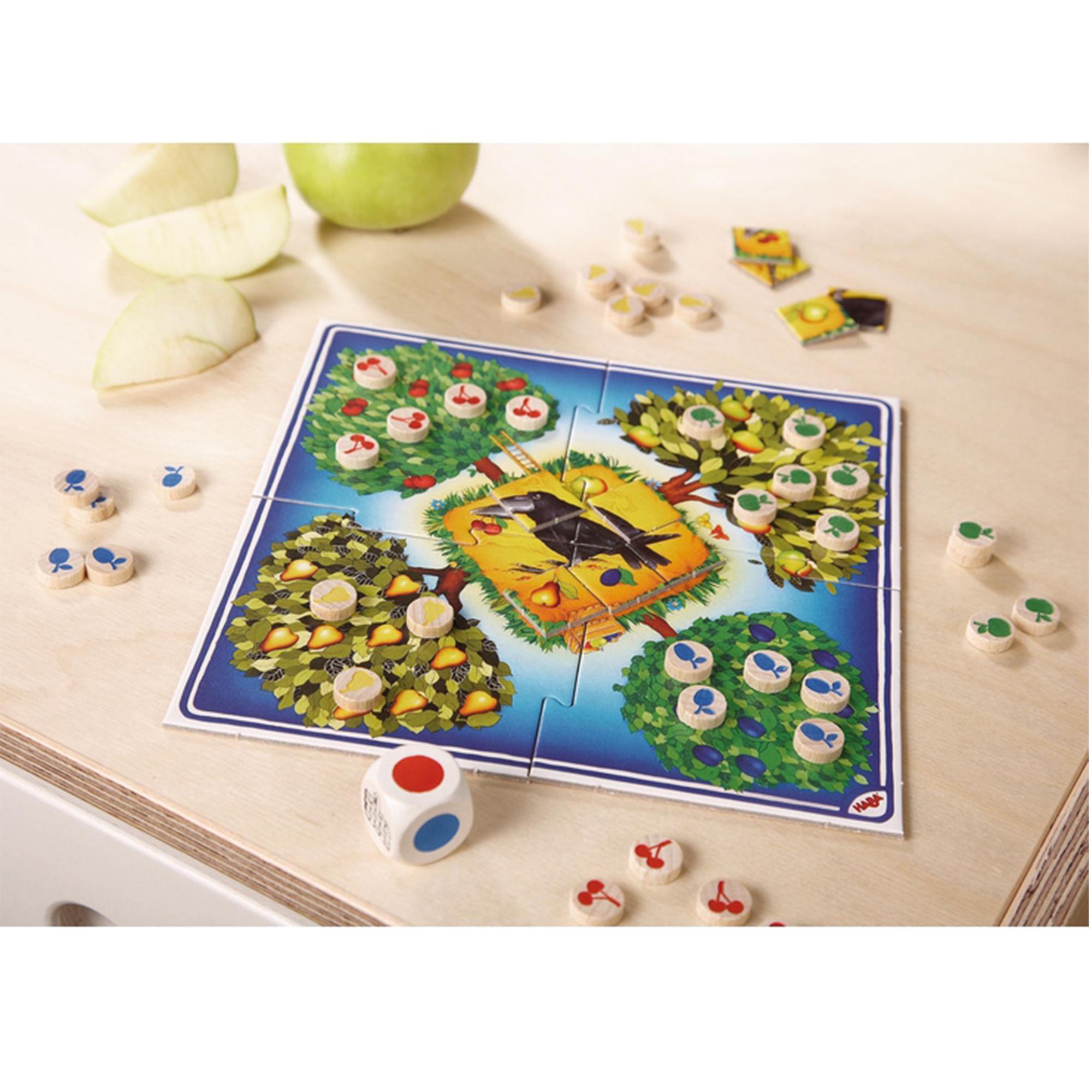 Joc cooperativ cu zaruri, Haba, Mini-livada, 3-6 ani image 3