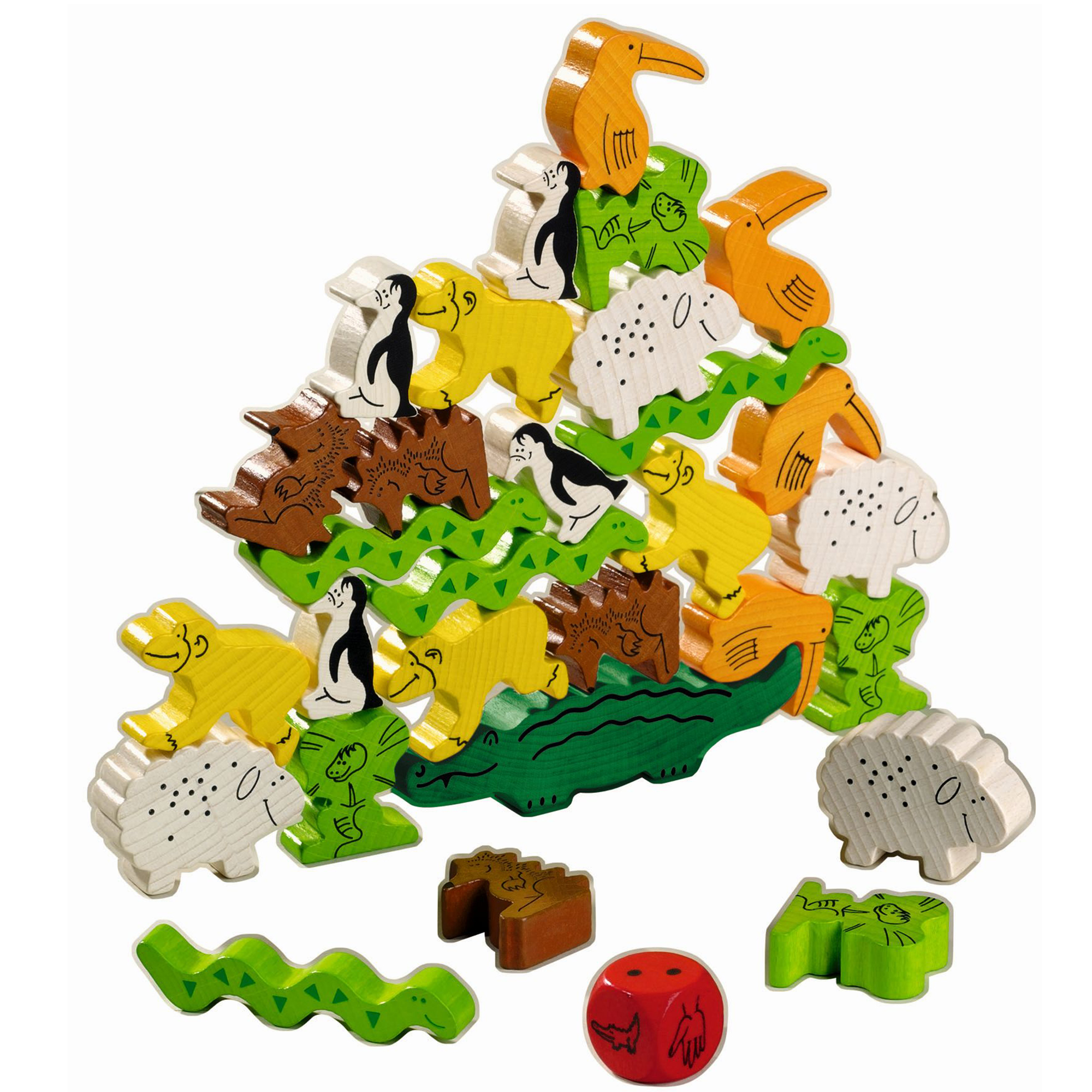 Joc cu zaruri, Haba, Piramida animalelor, 4ani+ image 2