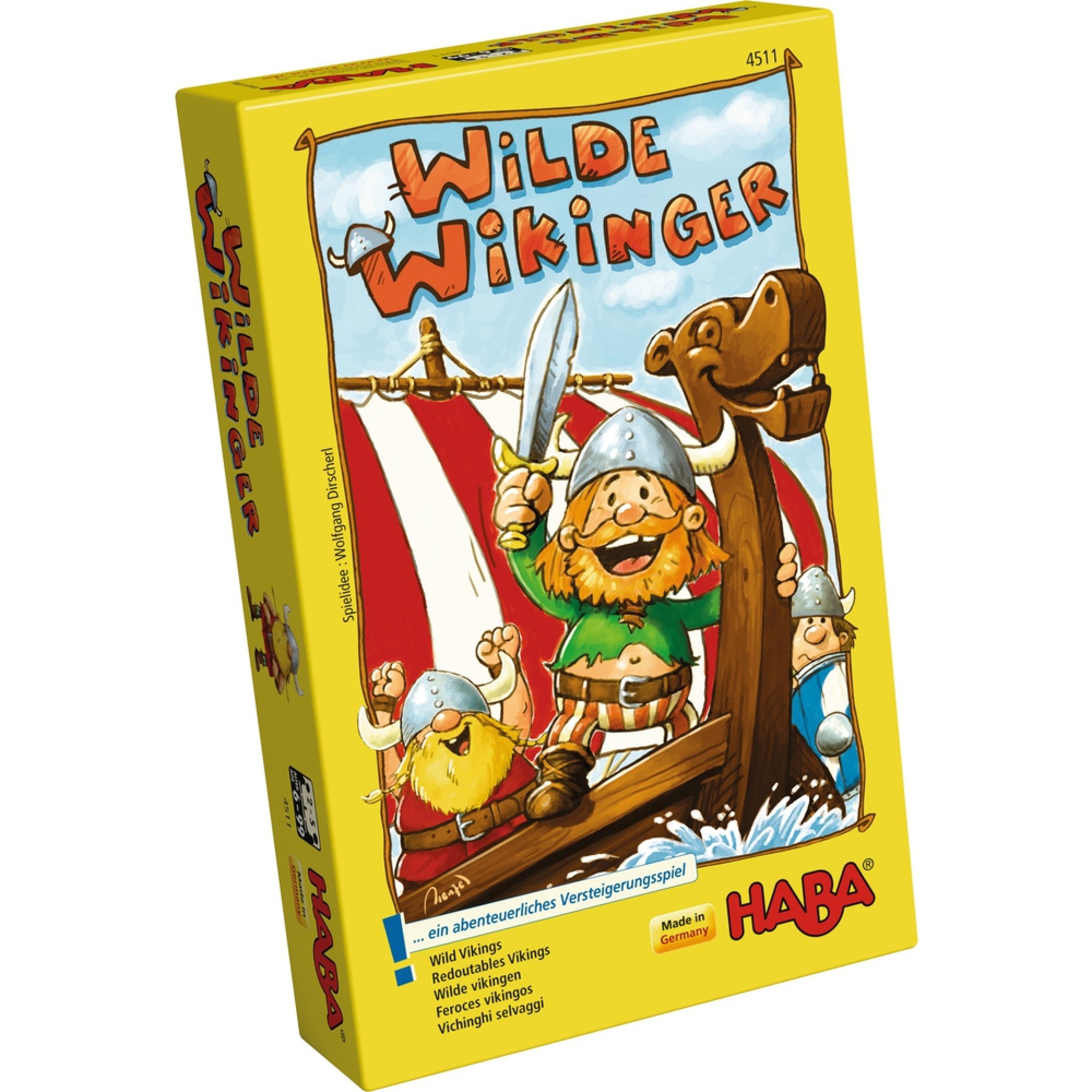 Joc cu zaruri, Haba, Wild Vikings, 6ani+