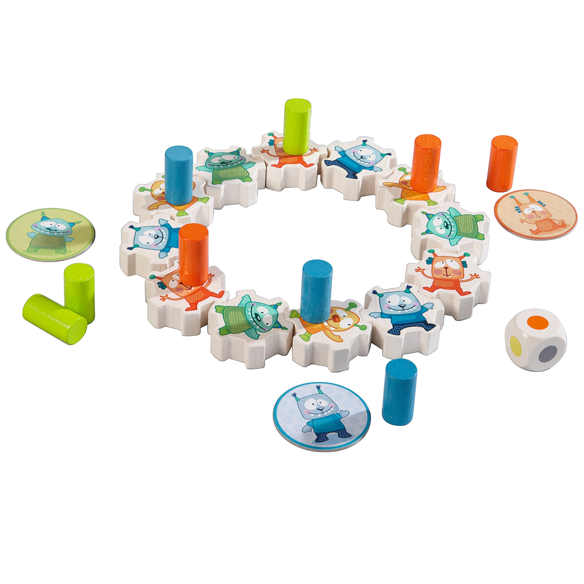 Joc de constructie, Haba, Mini Monsters, 2ani+ image 2