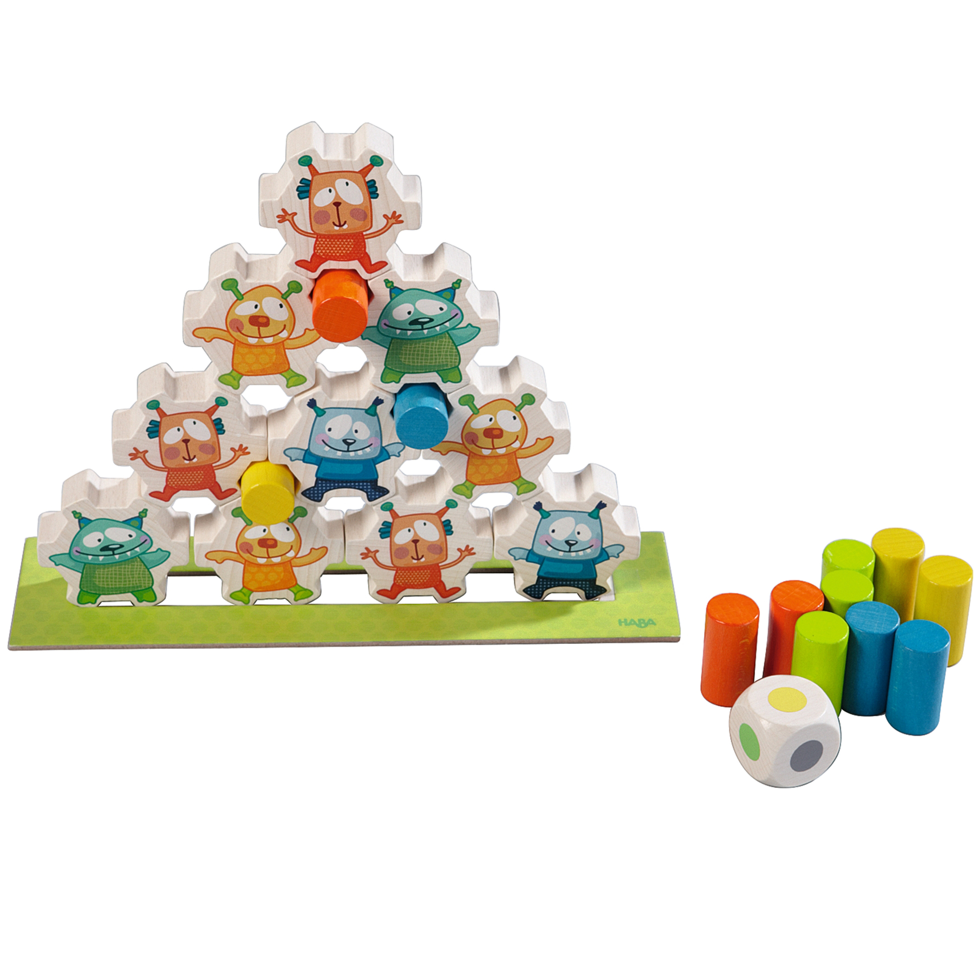 Joc de constructie, Haba, Mini Monsters, 2ani+ image 3