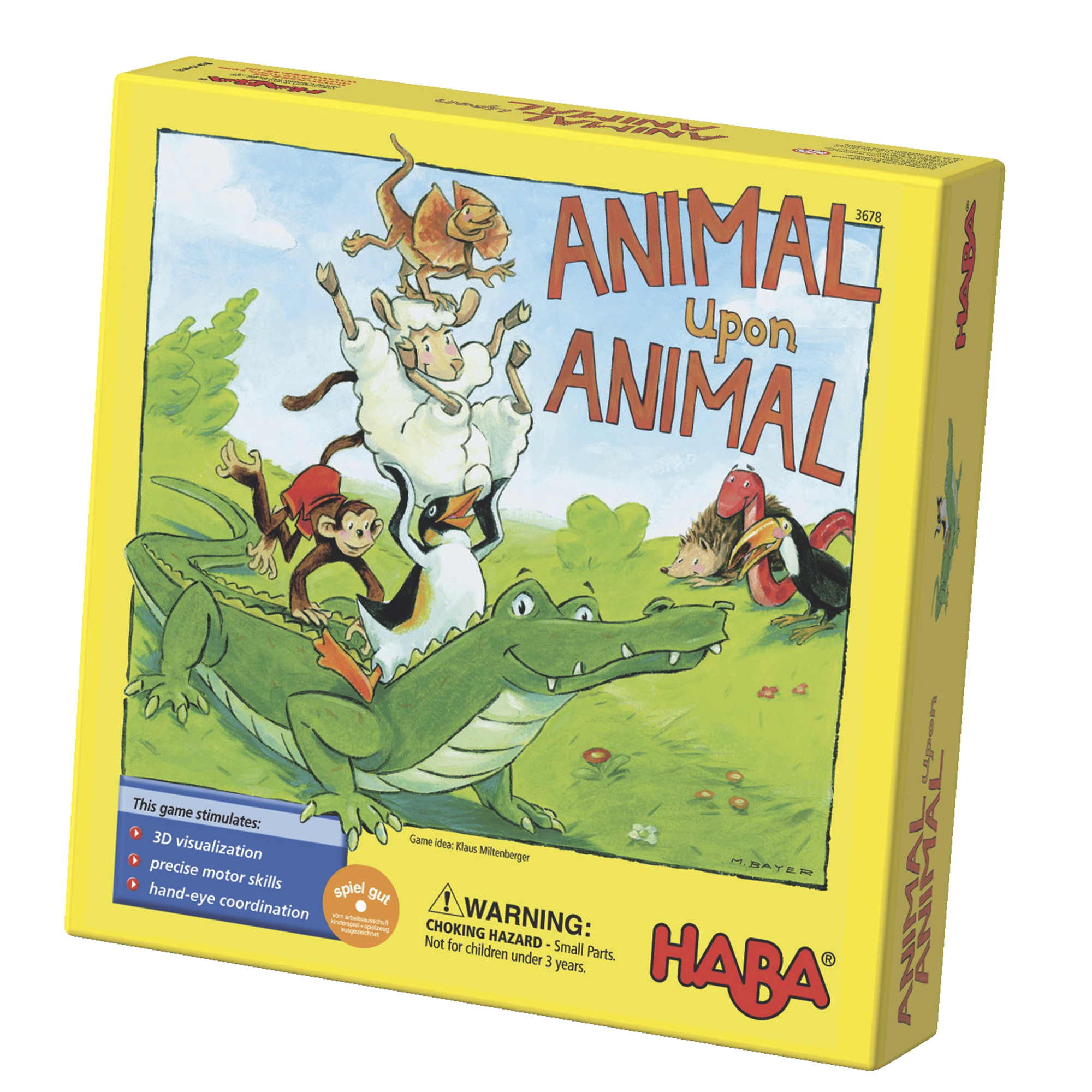 Joc de constructie, Haba,Piramida animalelor, 4ani+