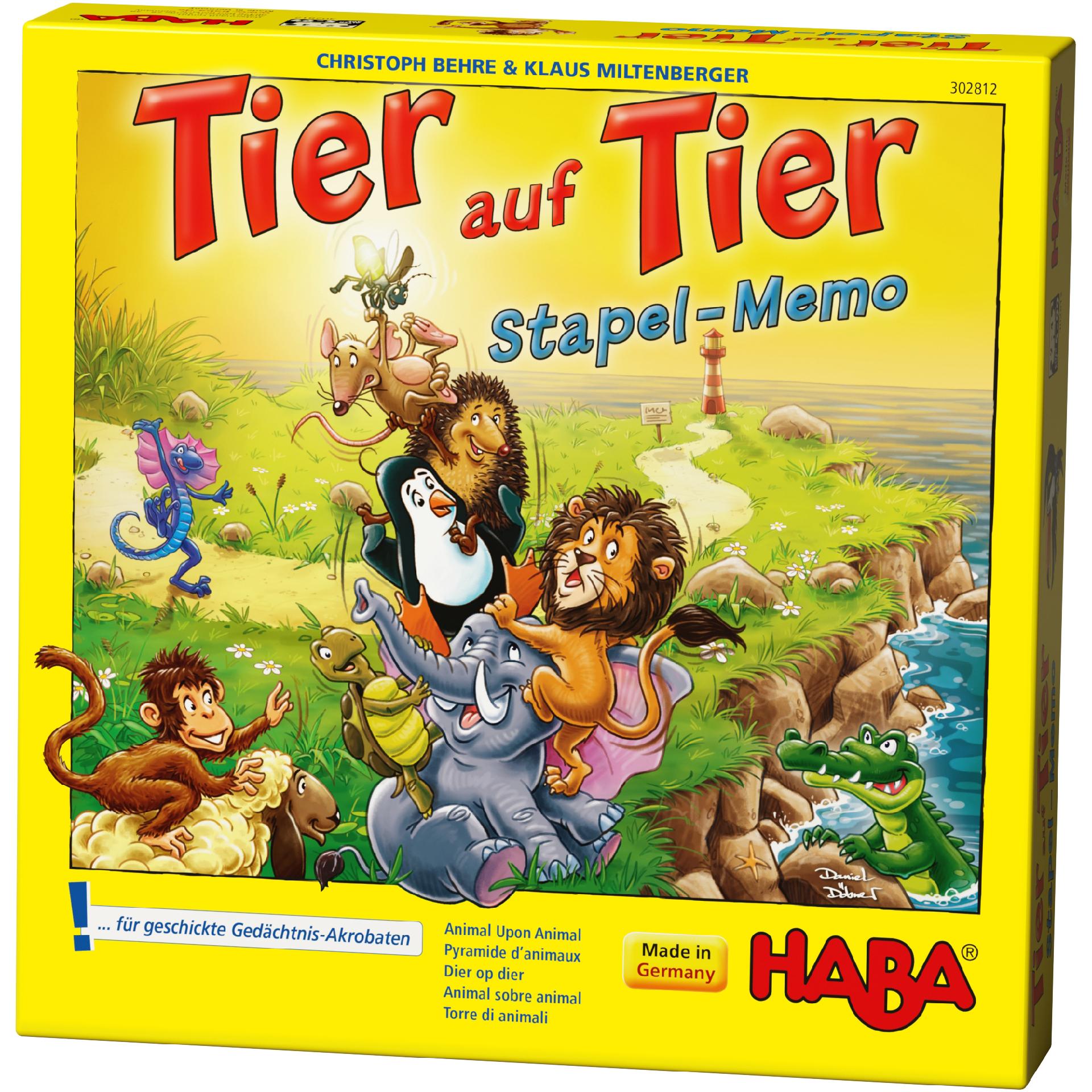 Joc de memorie, Haba, Piramida animalelor, 5ani+