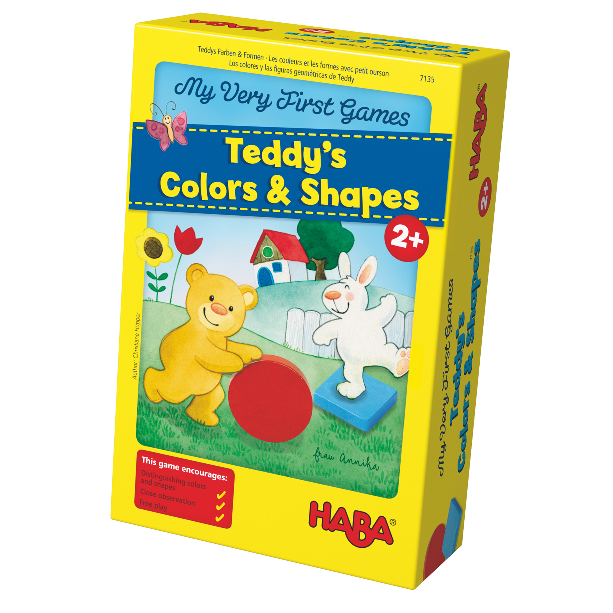 Joc educativ, Haba, Primul meu joc - Lumea lui Teddy, 2ani+