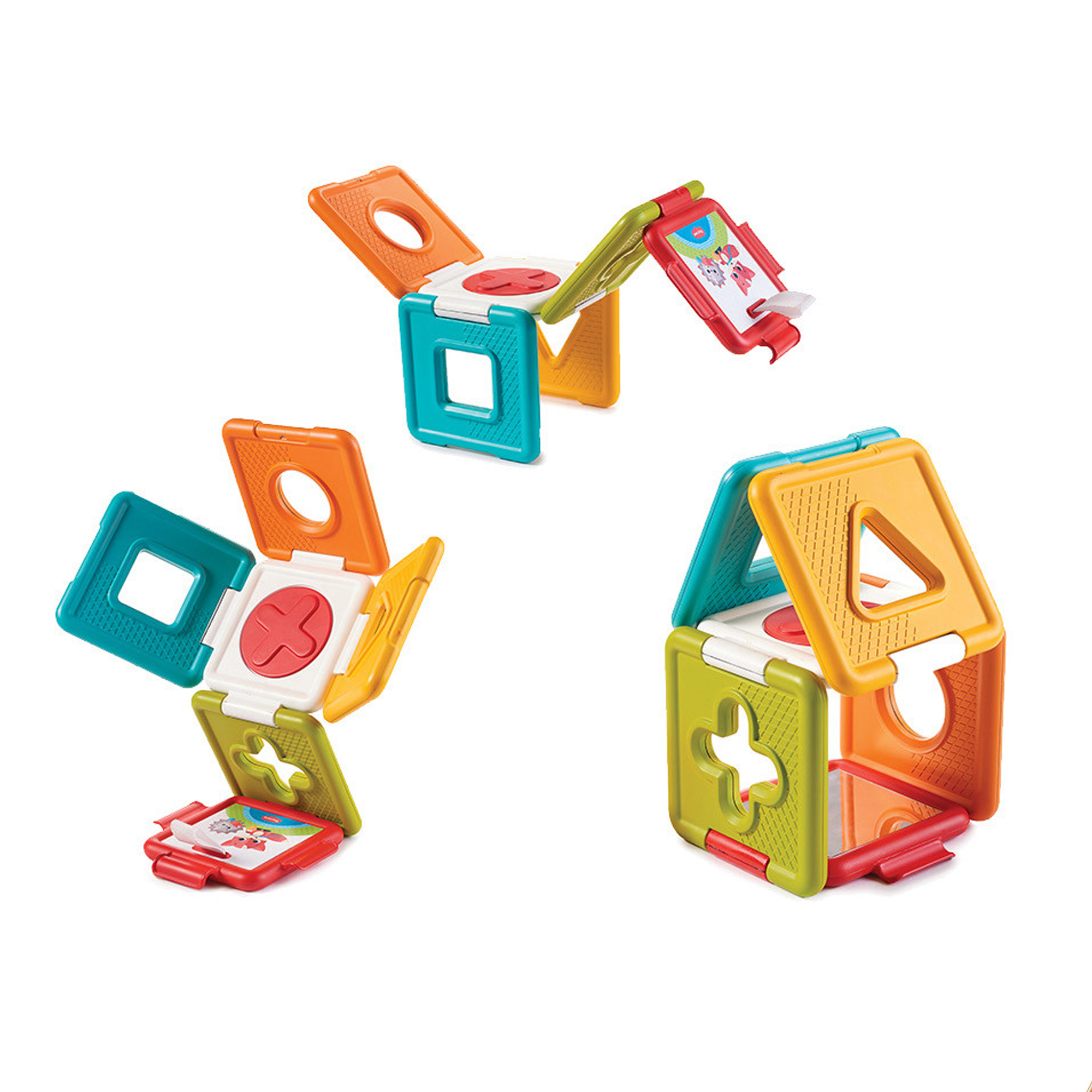 Jucarie educativa Puzzle si sortare Tiny Love, 6 luni+, Multicolor image 2