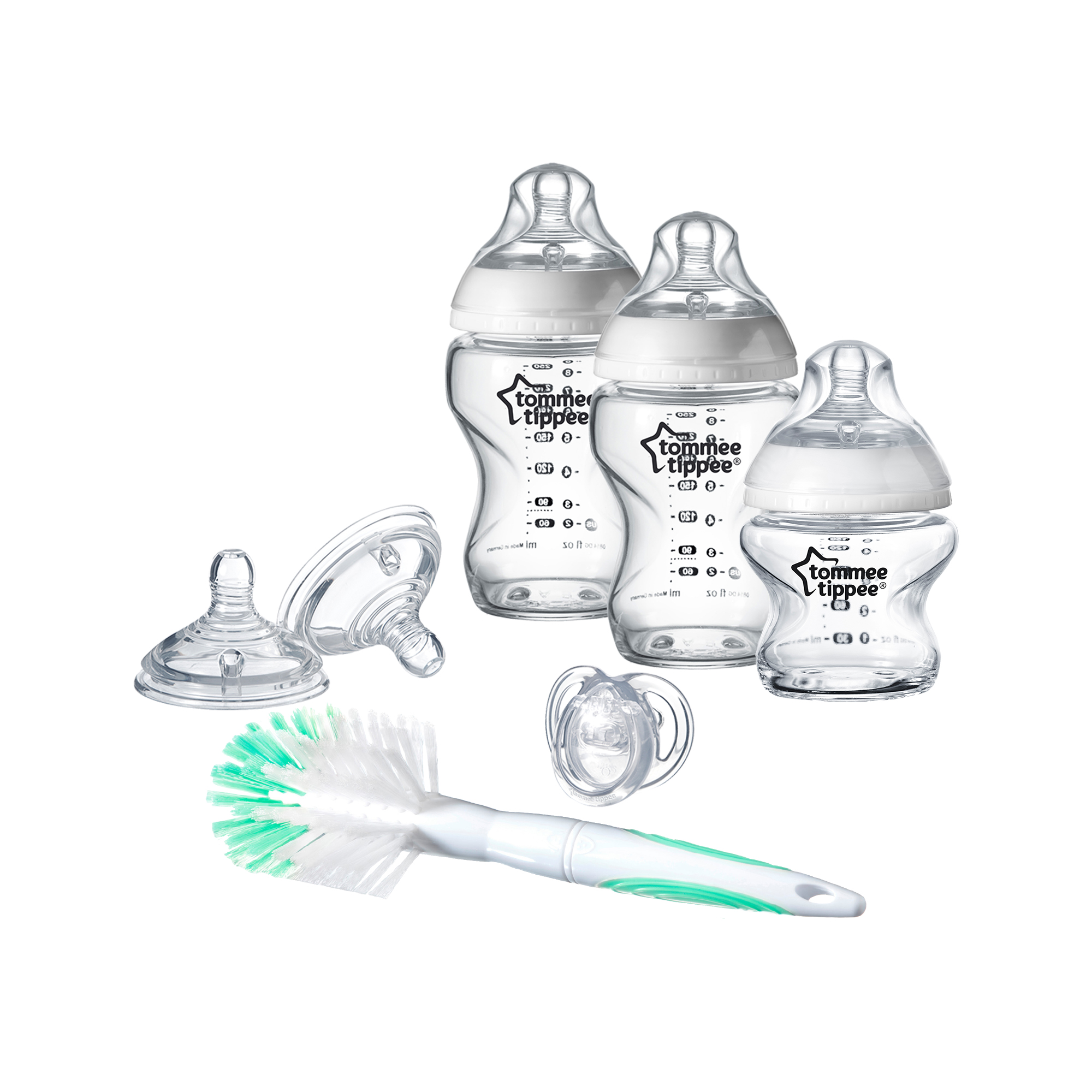 Kit biberoane din sticla, Tommee Tippee image 1