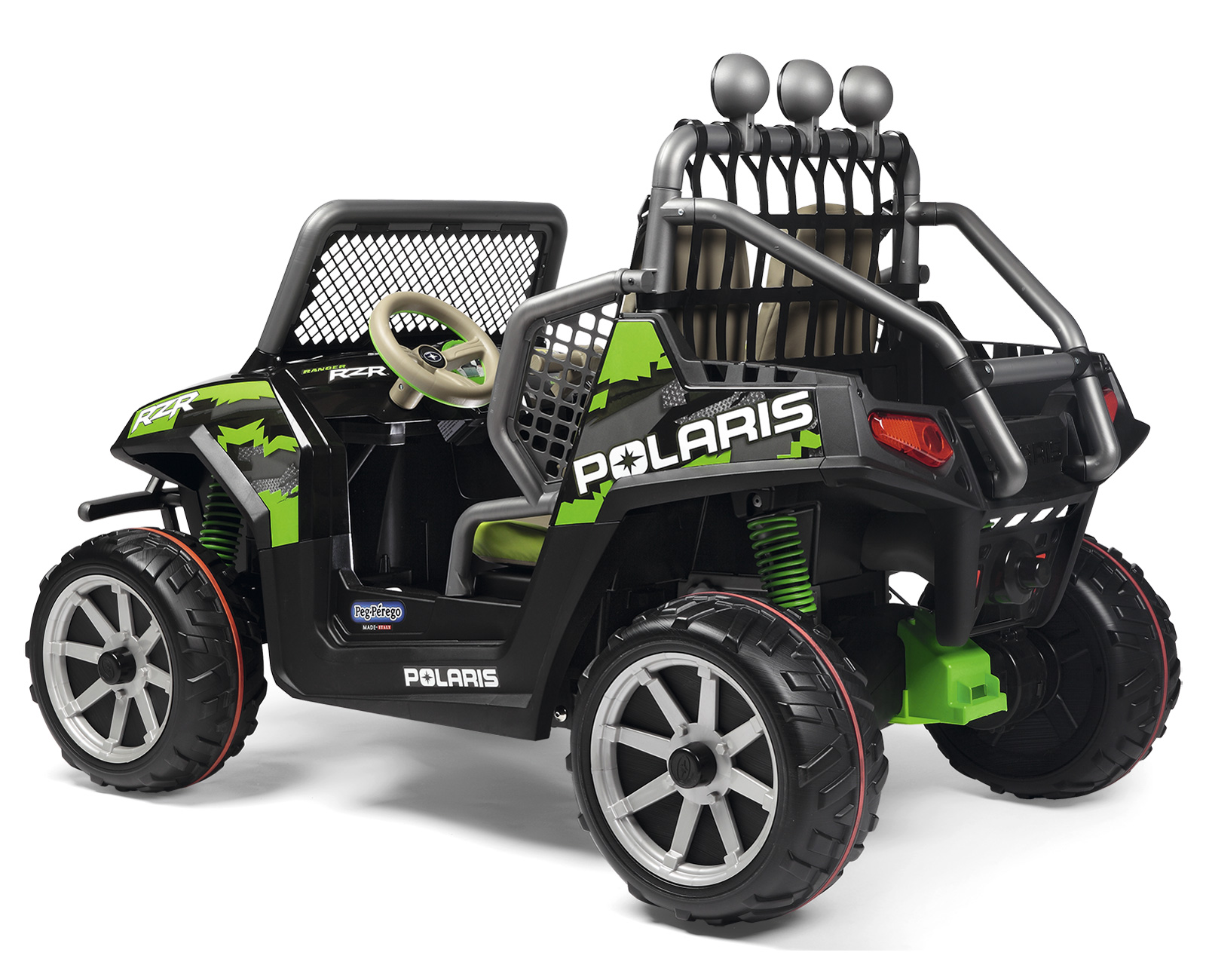 Masina Polaris Ranger RZR Green Shadow, Peg Perego image 2