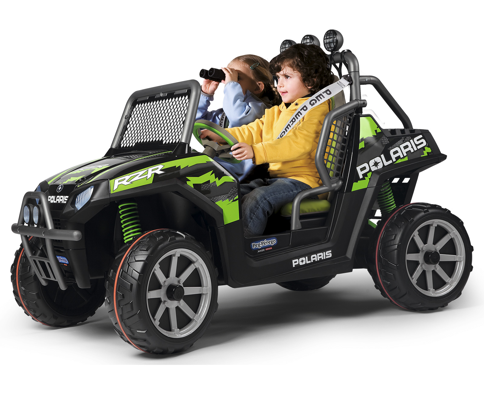 Masina Polaris Ranger RZR Green Shadow, Peg Perego image 6