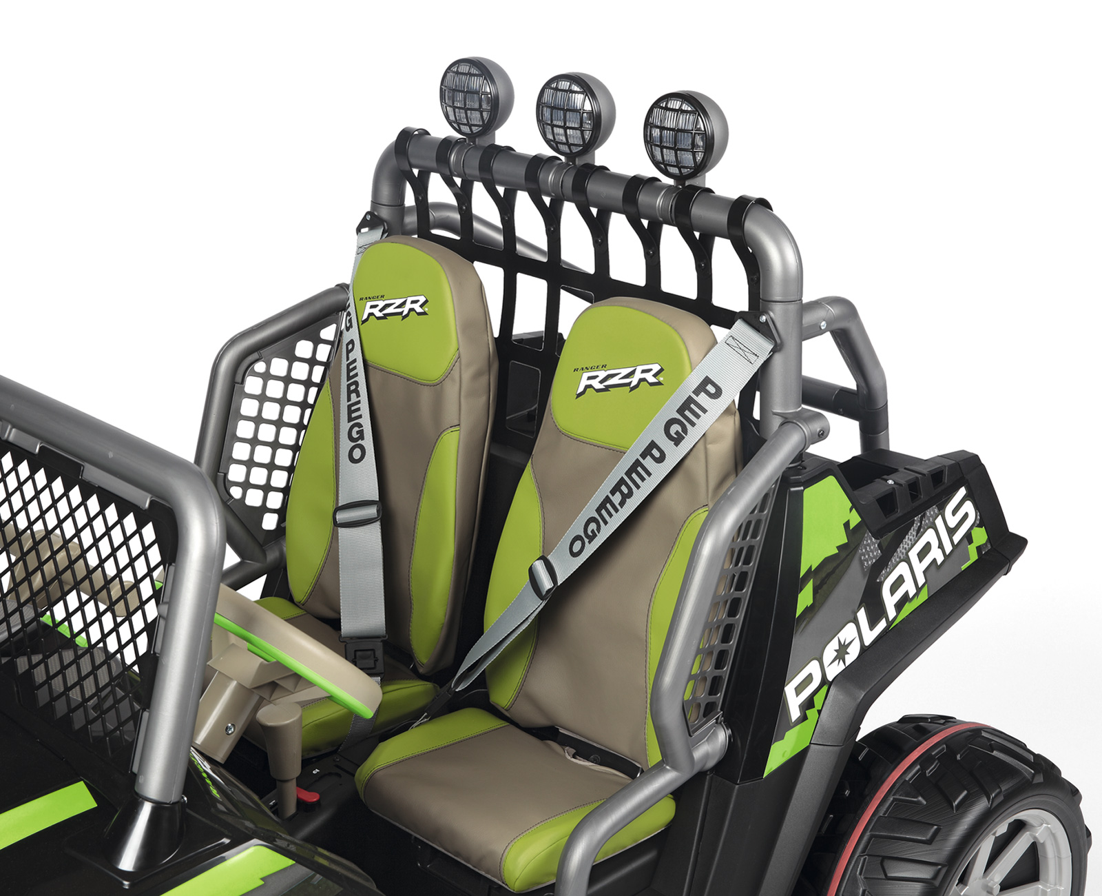 Masina Polaris Ranger RZR Green Shadow, Peg Perego image 7