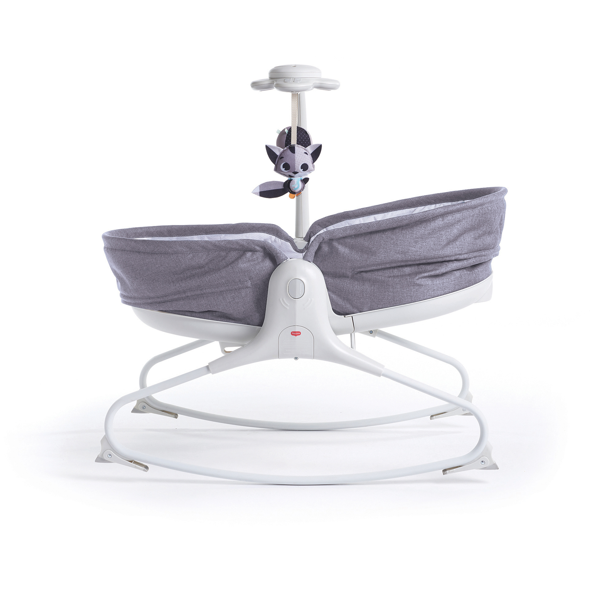 Sezlong 3 in 1 Tiny Love Rocker Napper, 0 luni +, Gri cu Alb image 3