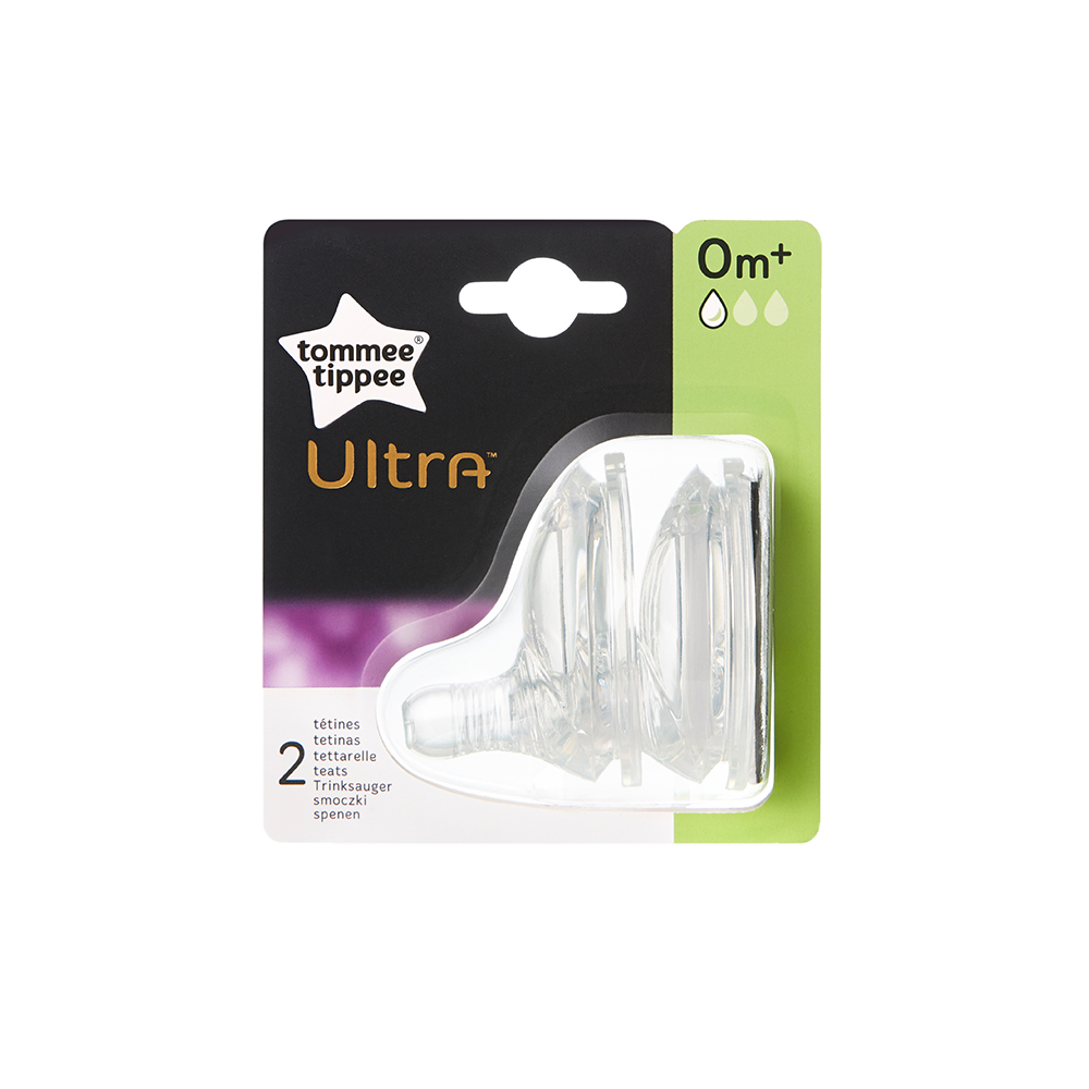 Tetine cu flux lent ULTRA, Tommee Tippee