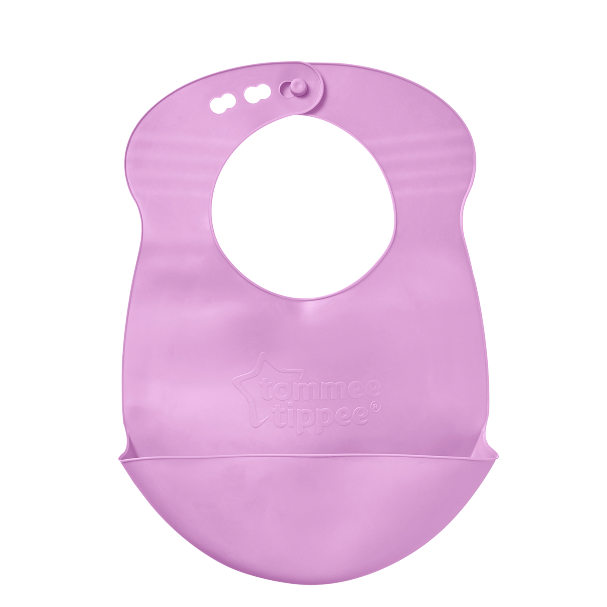 Baveta Roll & Go Explora, Tommee Tippee, Roz image 1