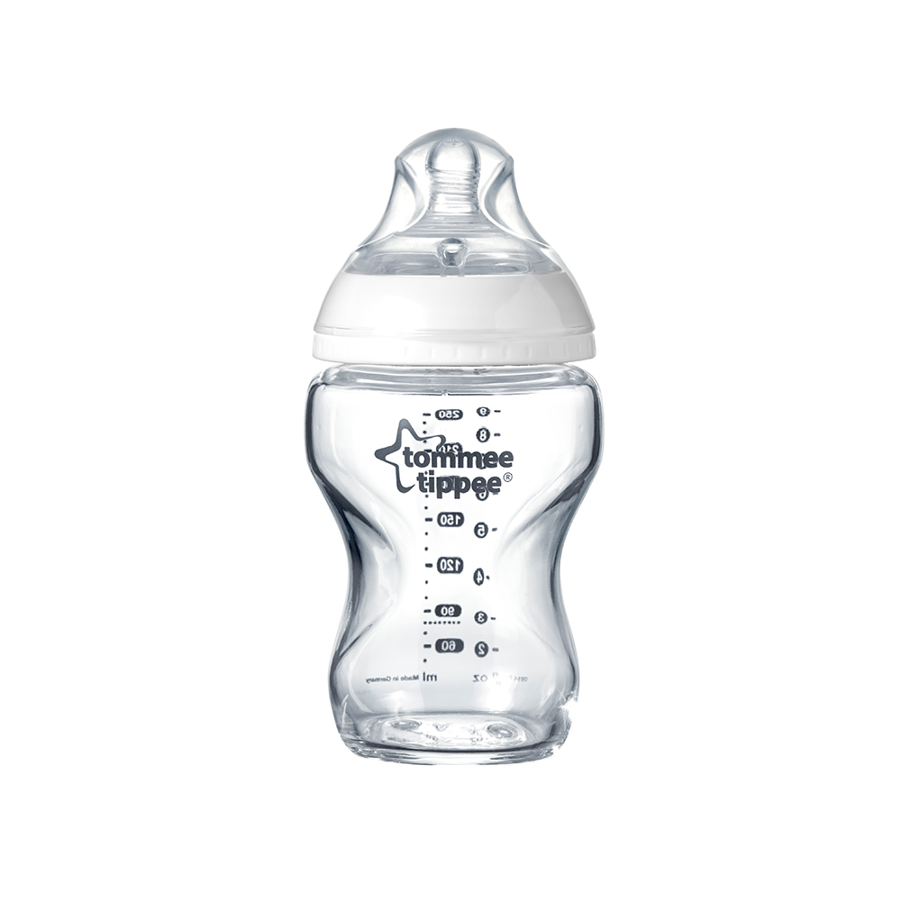 Biberon Closer to Nature, Tommee Tippee, sticla, 250ml